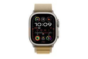 Apple Watch Ultra 2 | 49mm | Natural Titanium Case with Tan Alpine Loop M