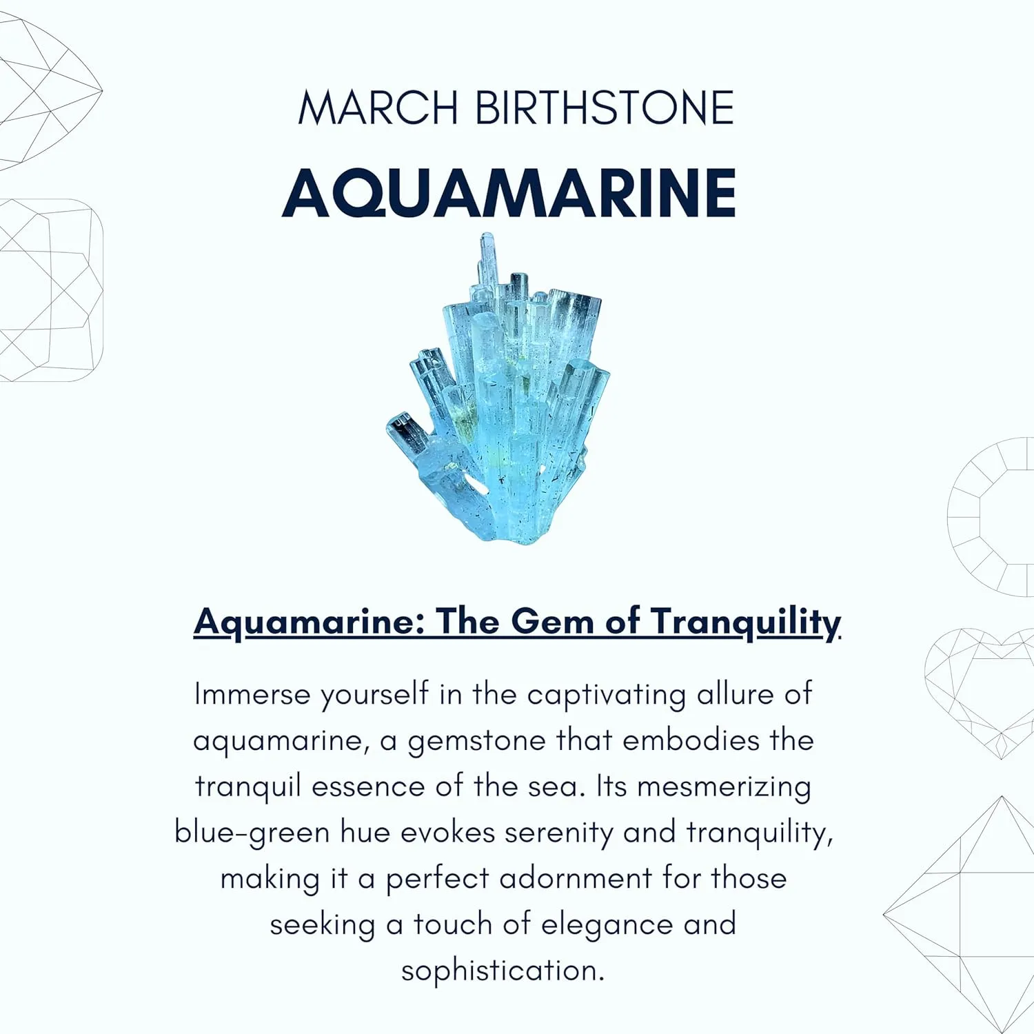 Aquamarine Necklace for Women - Authentic 925 Sterling Silver Necklace 18K Gold Jewelry, Dainty Bar Necklace Earring Set for Teen Girls, March Birthstone Gift for Mothers Day