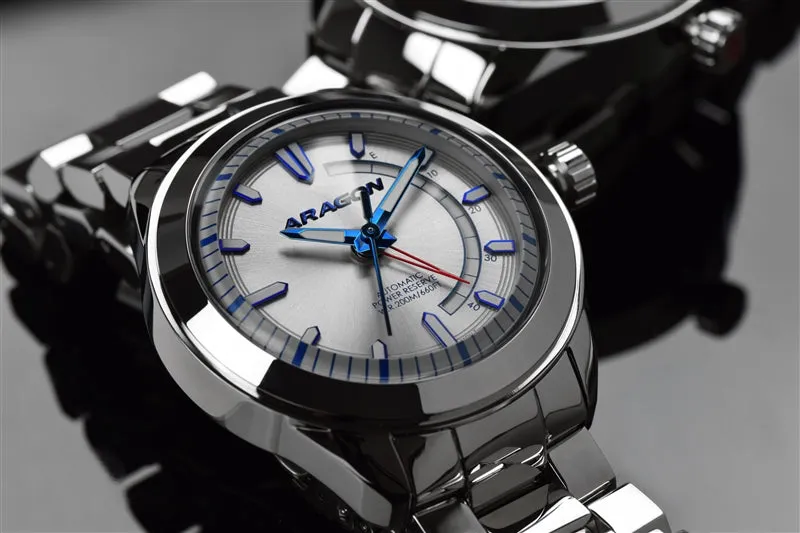ARAGON Antigravity Power Reserve 45mm A282SLV