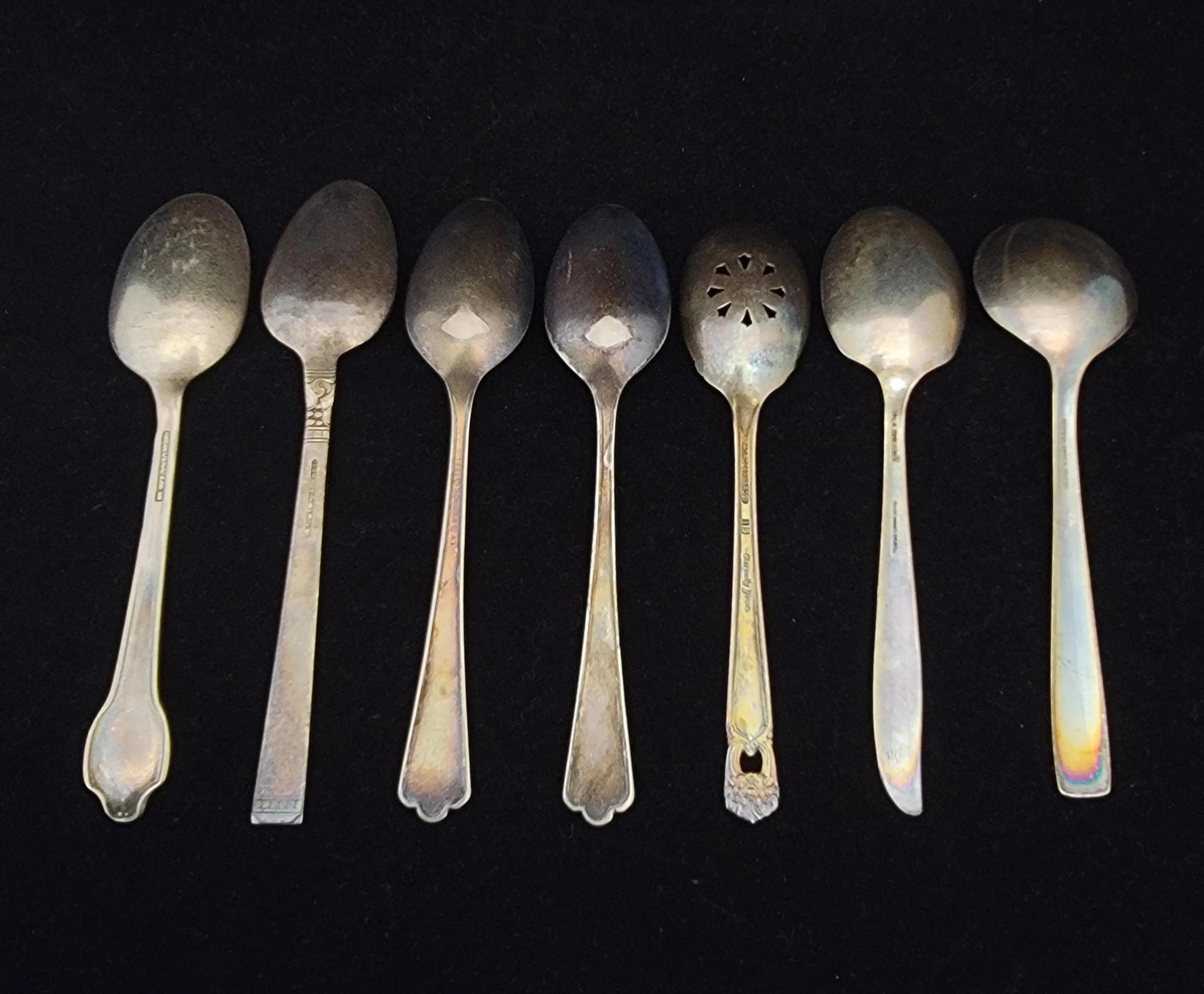 Assorted Silver Plate Spoons 13 Pieces - $500 APR Value w/ CoA!
