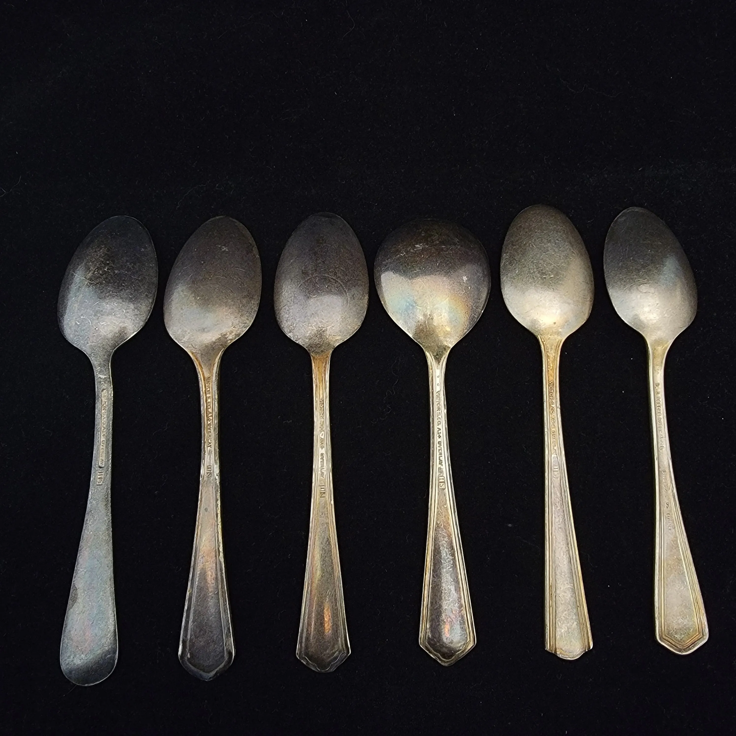 Assorted Silver Plate Spoons 13 Pieces - $500 APR Value w/ CoA!