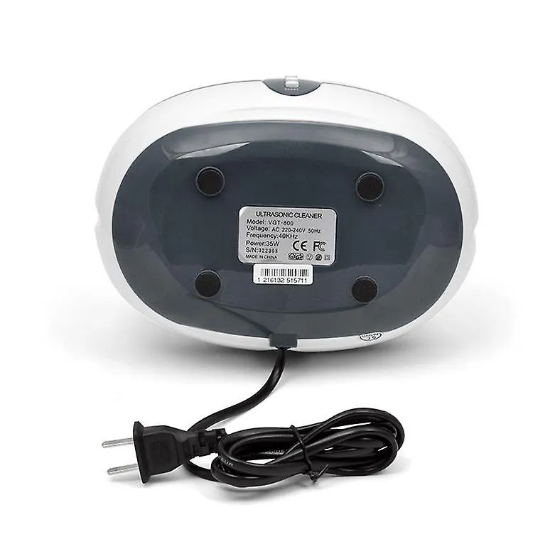 AU Plug Portable Household ultrasonic Cleaner, VGT-800 glasses jewelery cleaning machine AZ16521