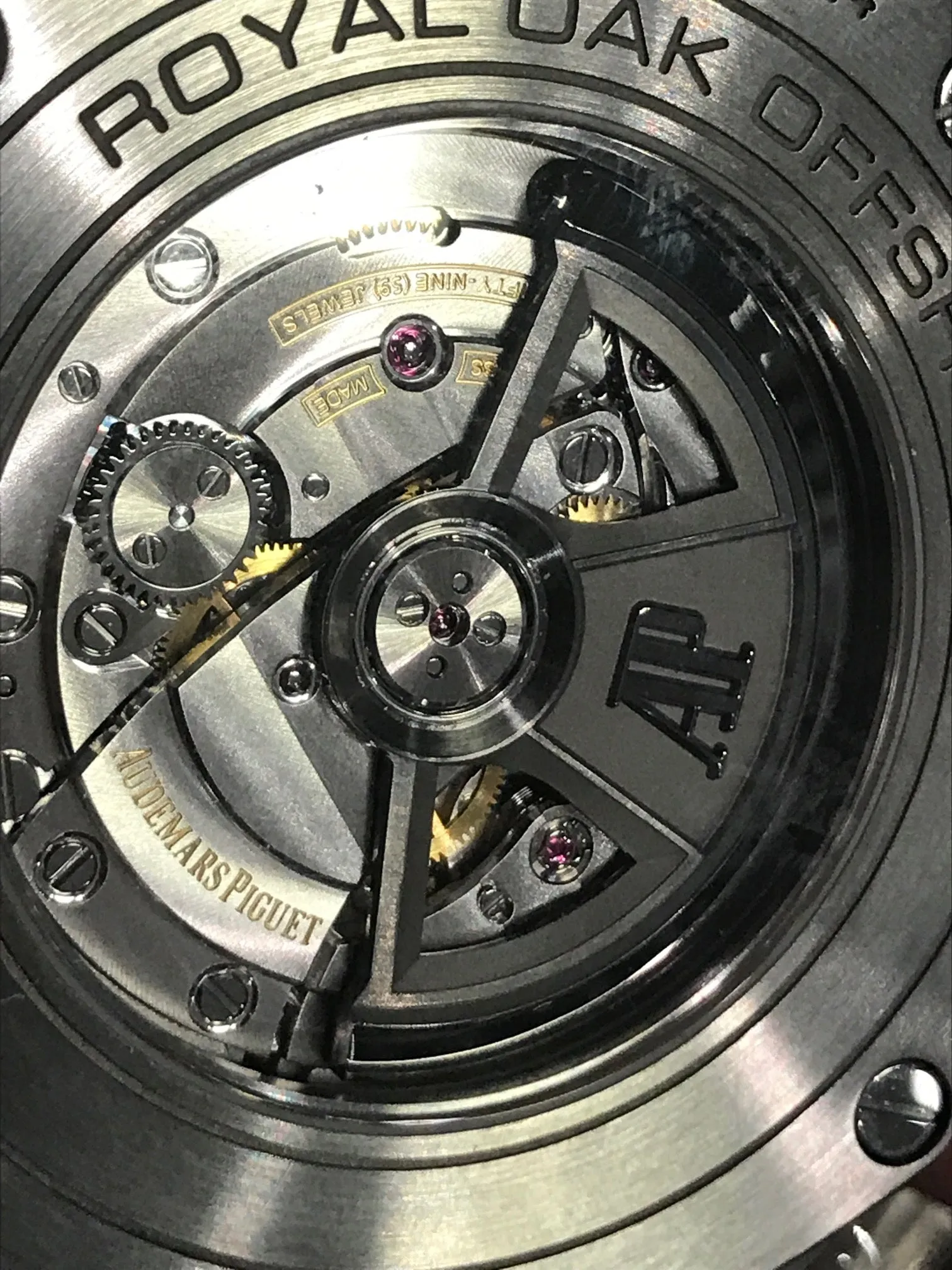 AUDEMARS PIGUET Royal Oak Offshore Chronograph SS/Ceramic w/ Original Box & Papers! - $40K VALUE!