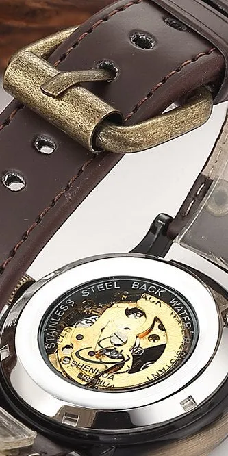 AUGUSTUS Automatic Vintage Bronze Watch