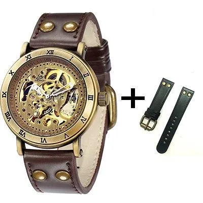AUGUSTUS Automatic Vintage Bronze Watch