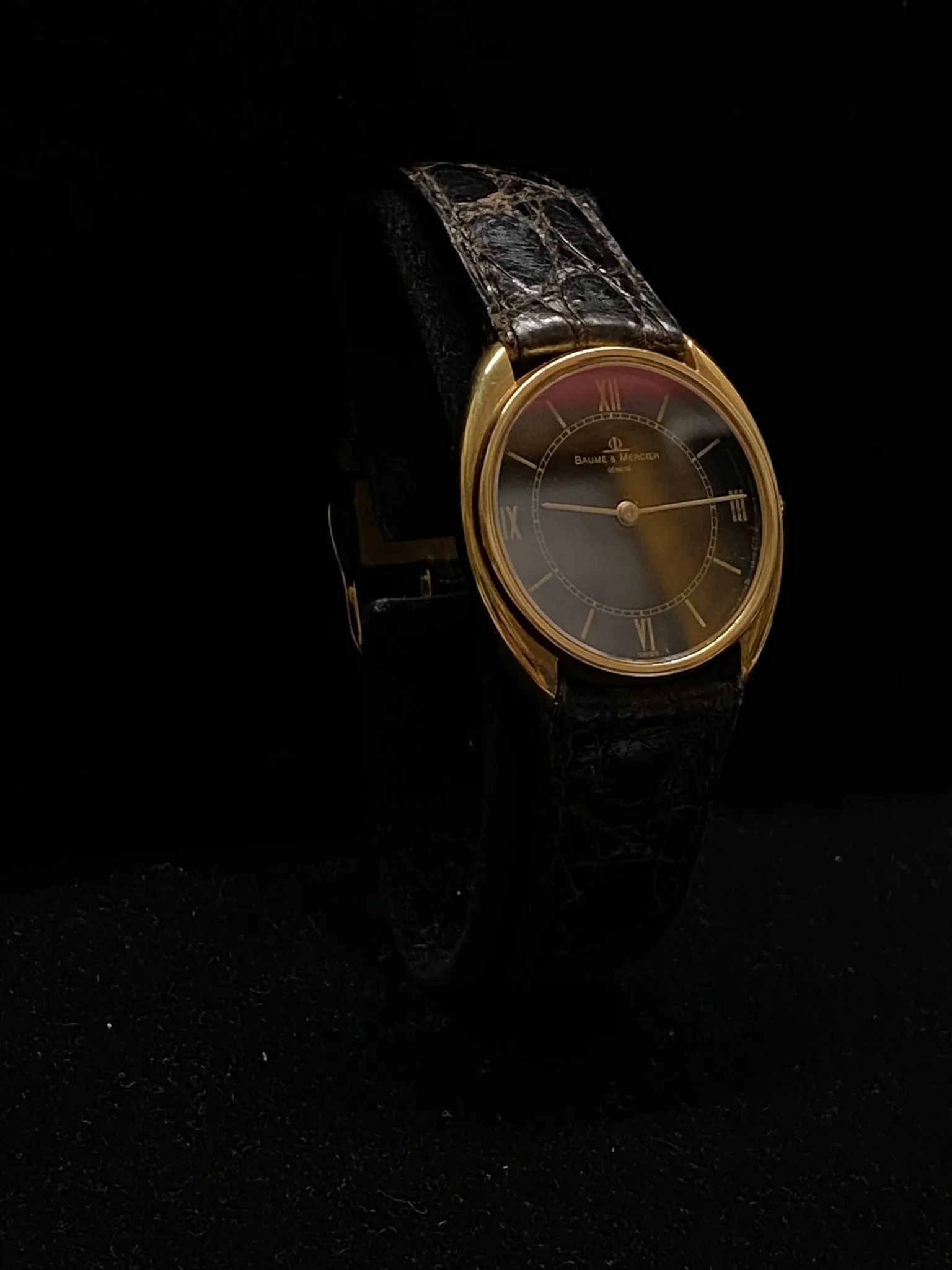 BAUME & MERCIER 18K YG Unique & Beautiful Brand New Men's Watch- $16K APR w/ COA