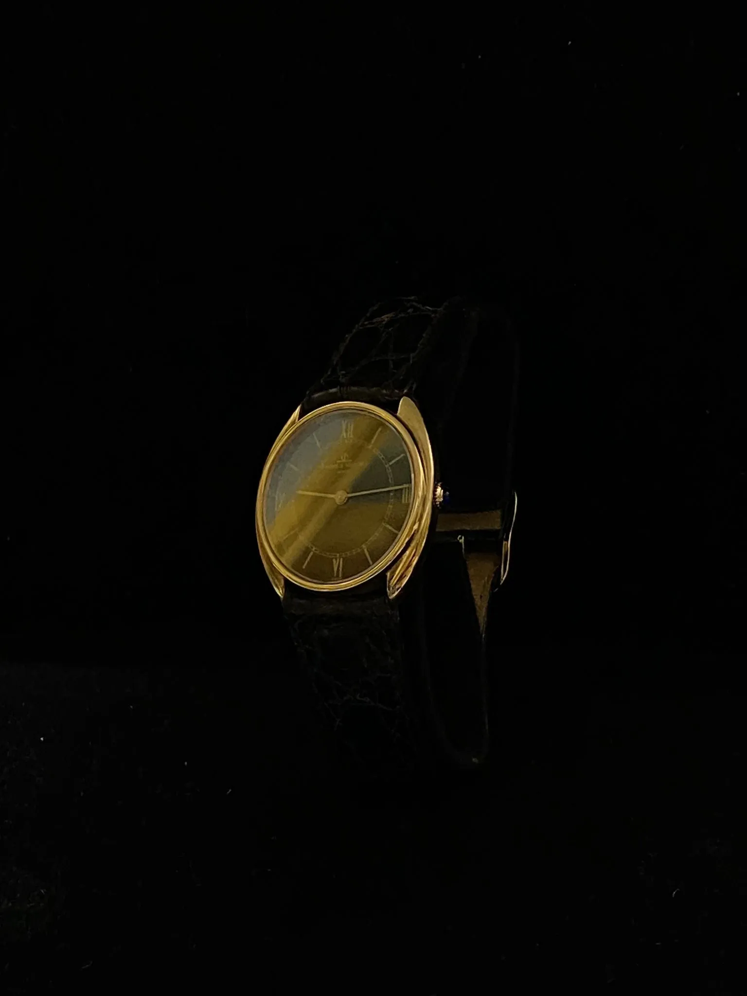 BAUME & MERCIER 18K YG Unique & Beautiful Brand New Men's Watch- $16K APR w/ COA