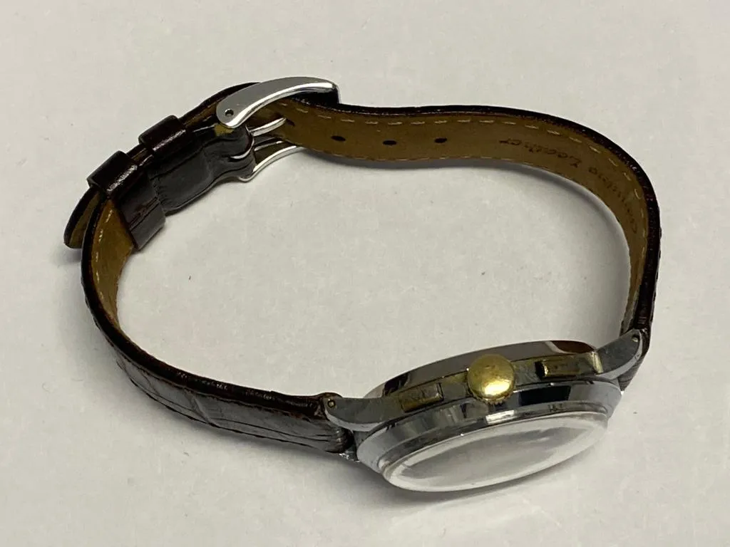 Baume & Mercier SS Circa 1940's Chronograph Unique Men's Watch- $15K APR w/ COA!