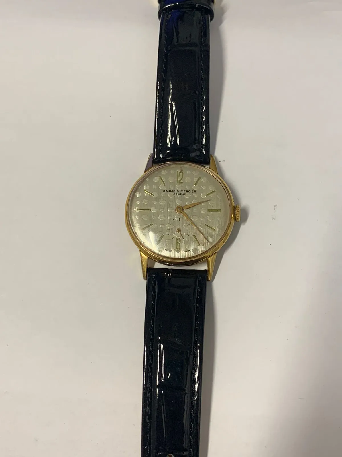 Baume & Mercier Unisex YGT SS Watch w/ Unusual Dial C. 1950s - $6.5K APR w/ COA!