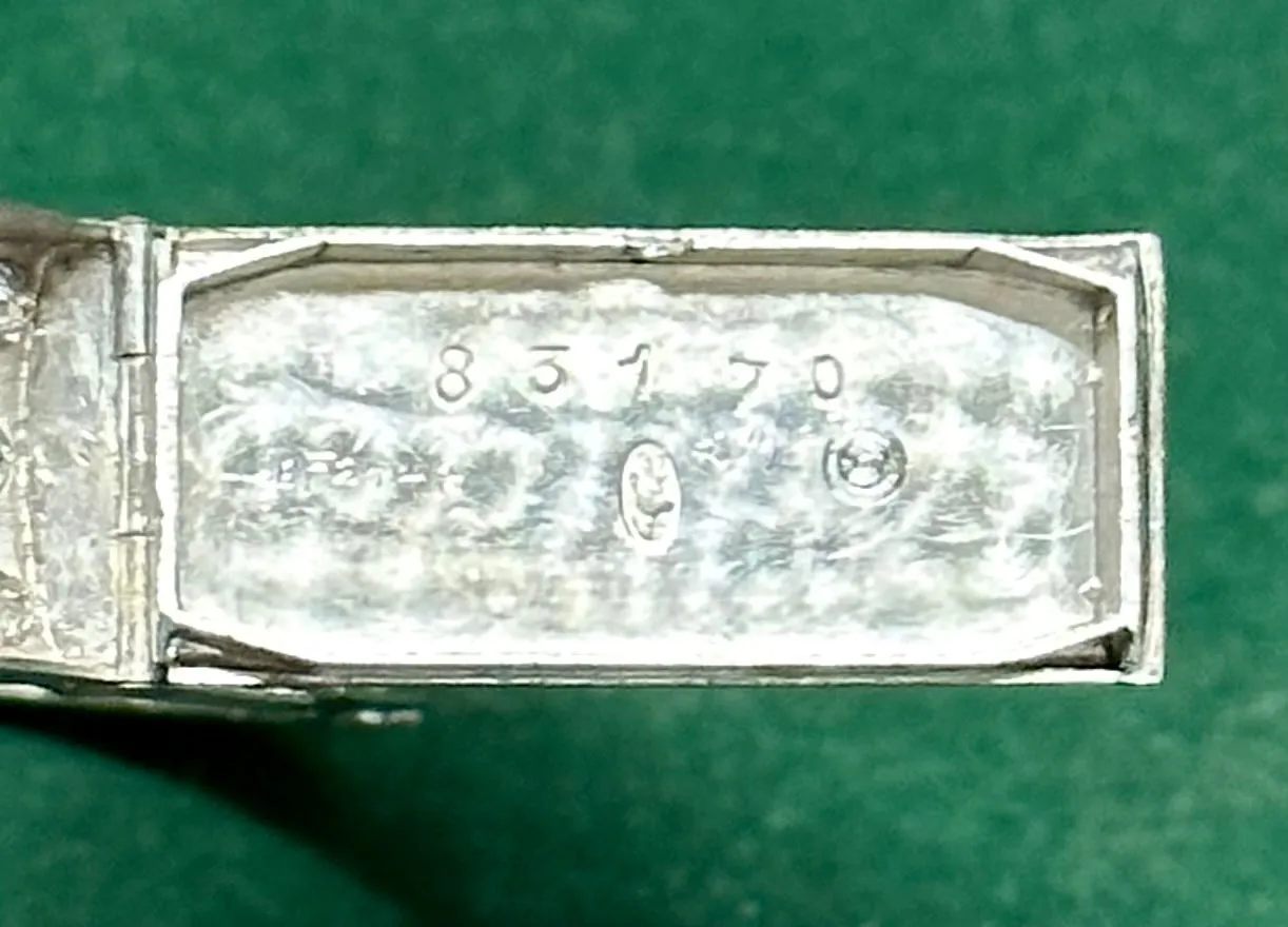 BAUME & MERCIER Vintage 1920s Platine W/ 77 Diamonds 31 Grams - $40K APR w/ COA!