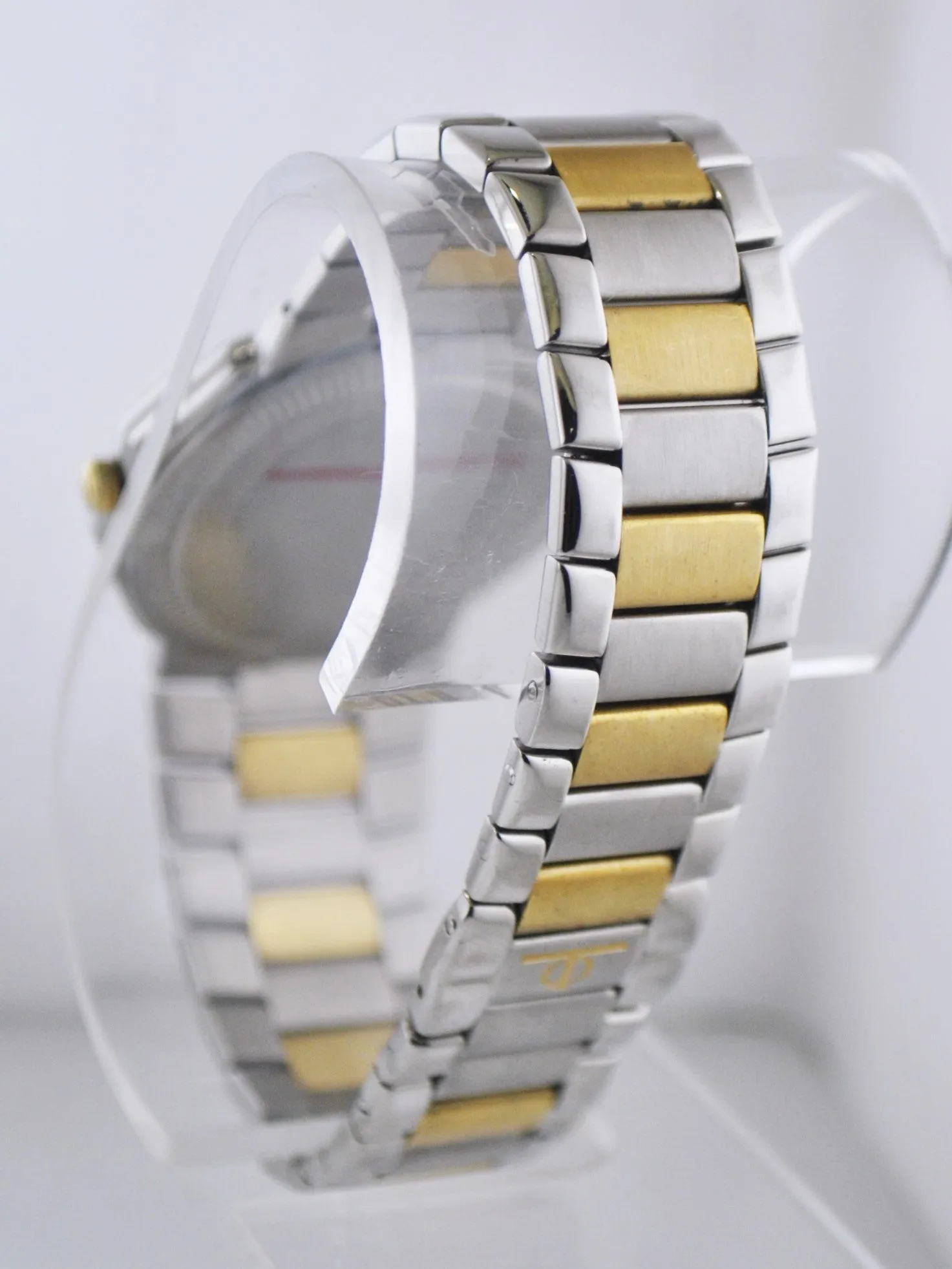 Baume & Mercier Wristwatch Triple Calendar Moon-Phases Two-tone Band in 18 Karat Yellow Gold and Stainless Steel - $15K VALUE