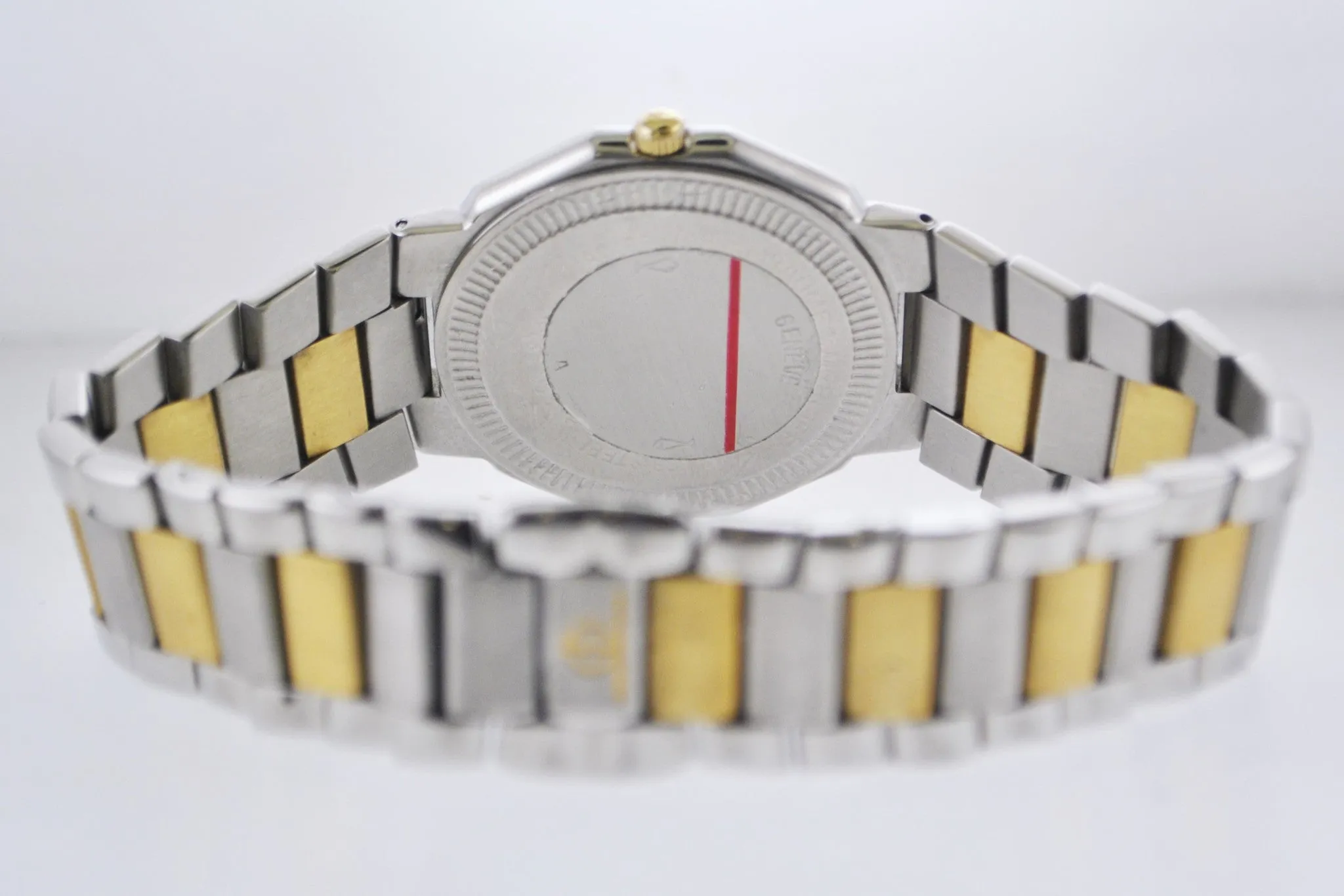 Baume & Mercier Wristwatch Triple Calendar Moon-Phases Two-tone Band in 18 Karat Yellow Gold and Stainless Steel - $15K VALUE