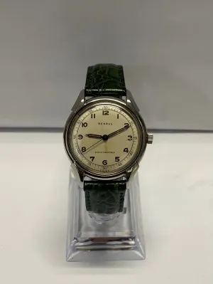 BENRUS Timeless Elegance Rare Circa 1940's Military-Style Watch- $5K APR w/ COA!