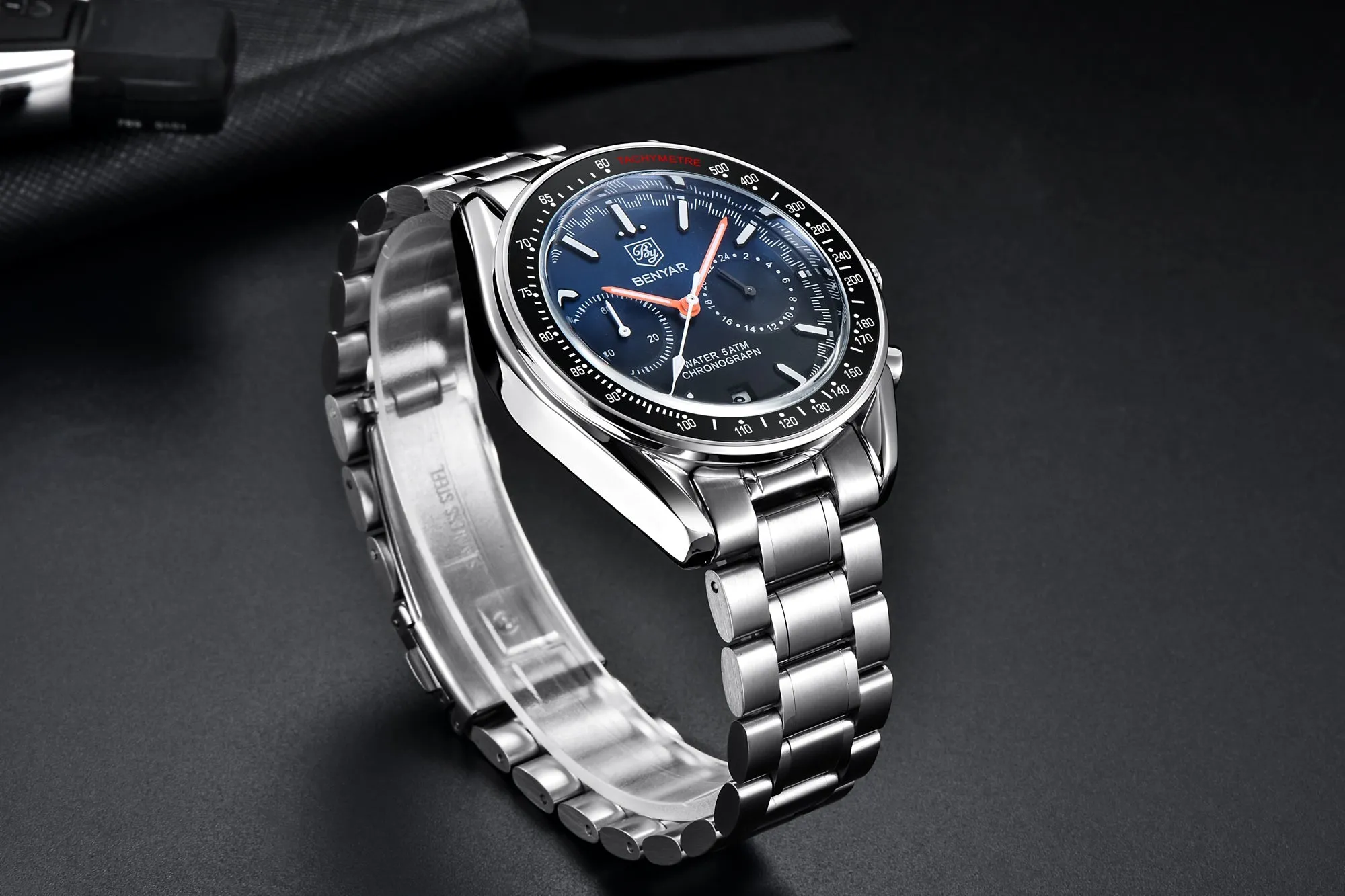 BENYAR-  Exclusive Chronograph Edition blue dial BY-5194M