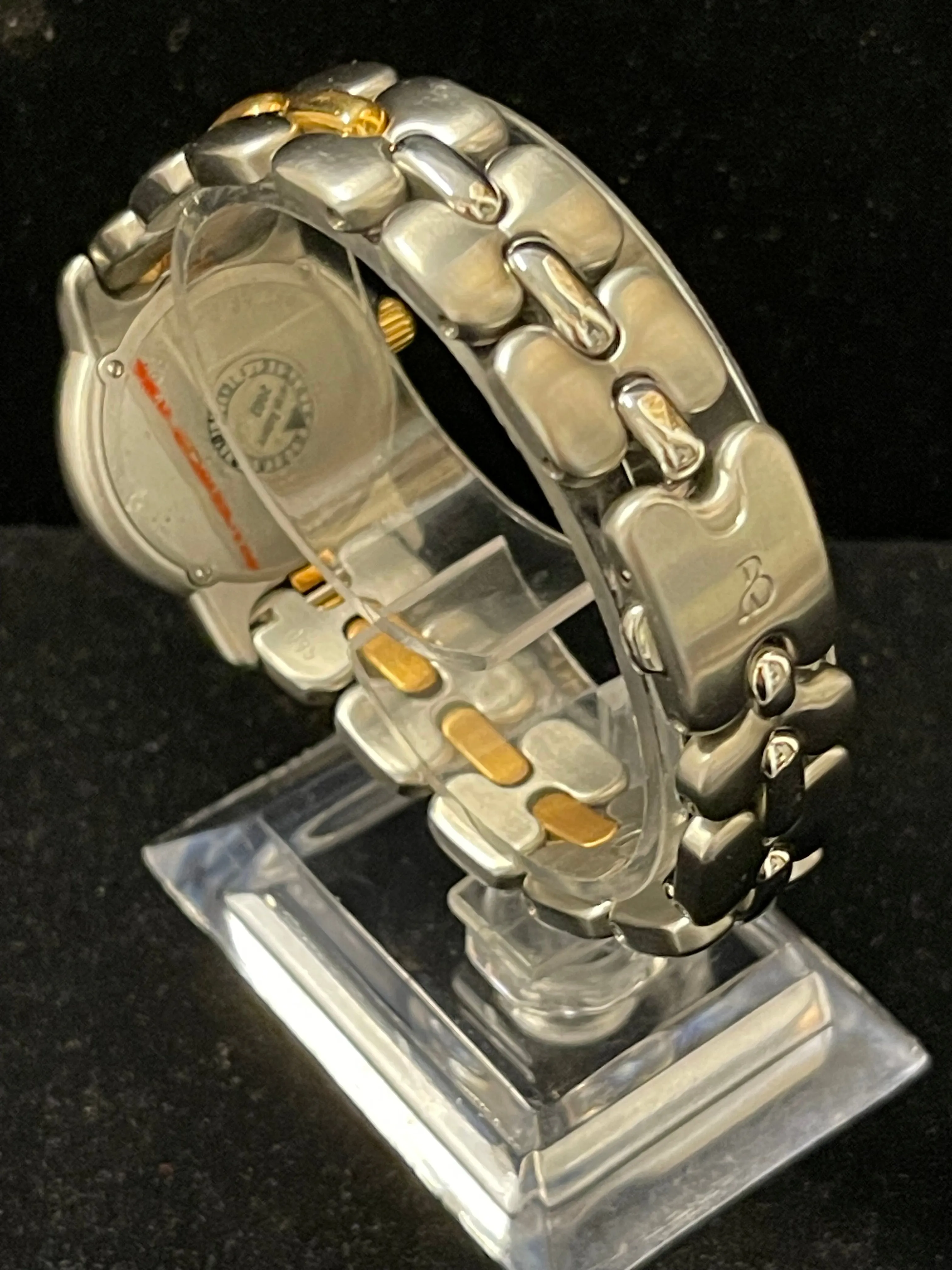 Bertolucci Rare SS & Solid YG Mother of Pearl Dial Ladies Watch - $10K APR w/COA