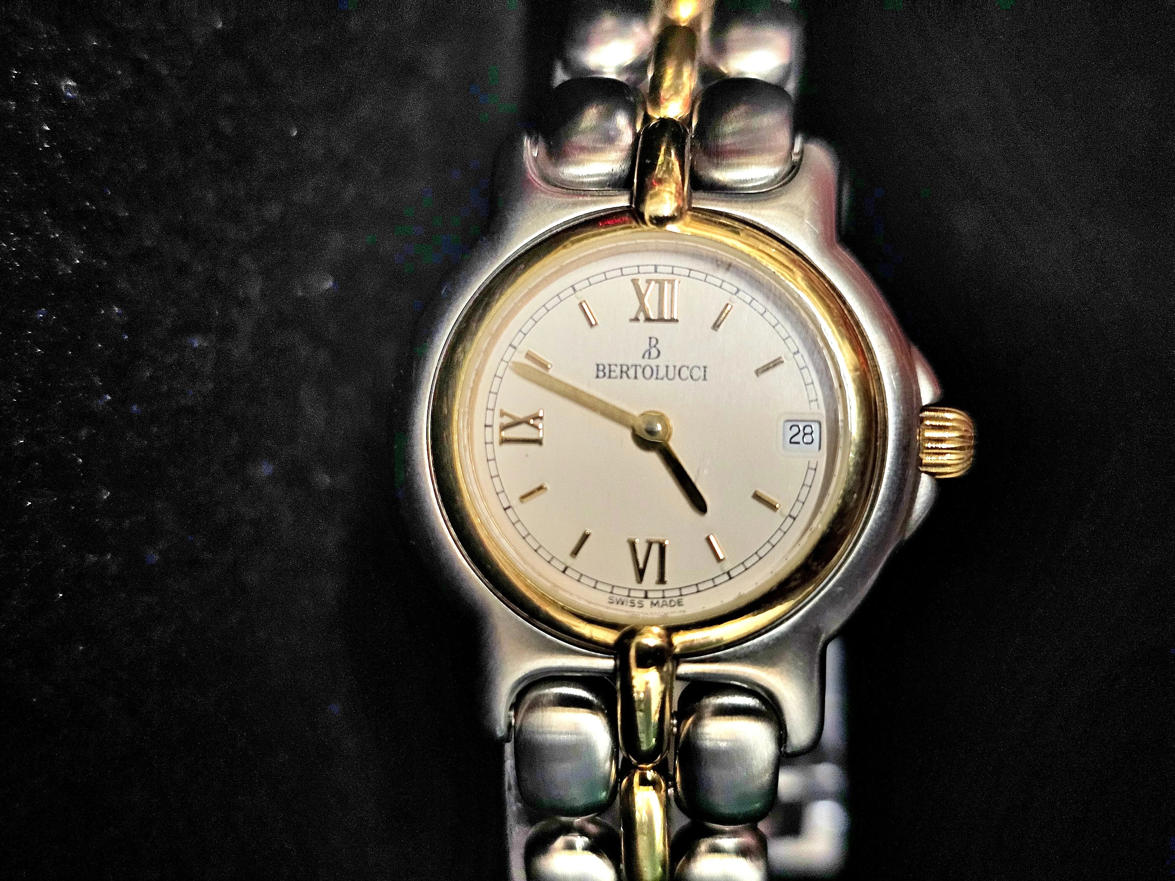 BERTOLUCCI Ref. 111 8055 49 Lady's 18K YG SS Brand New Watch- $7K APR w/ COA!!!!