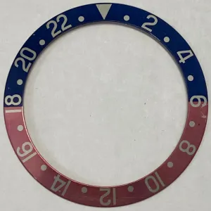 BEZEL Rolex Ref#1675 Vintage C.1960's Bi-Color Red & Blue - $20K APR w/ CoA!