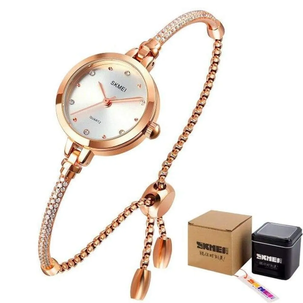 Bracelet Design Small Dial Wrist Watches for Women