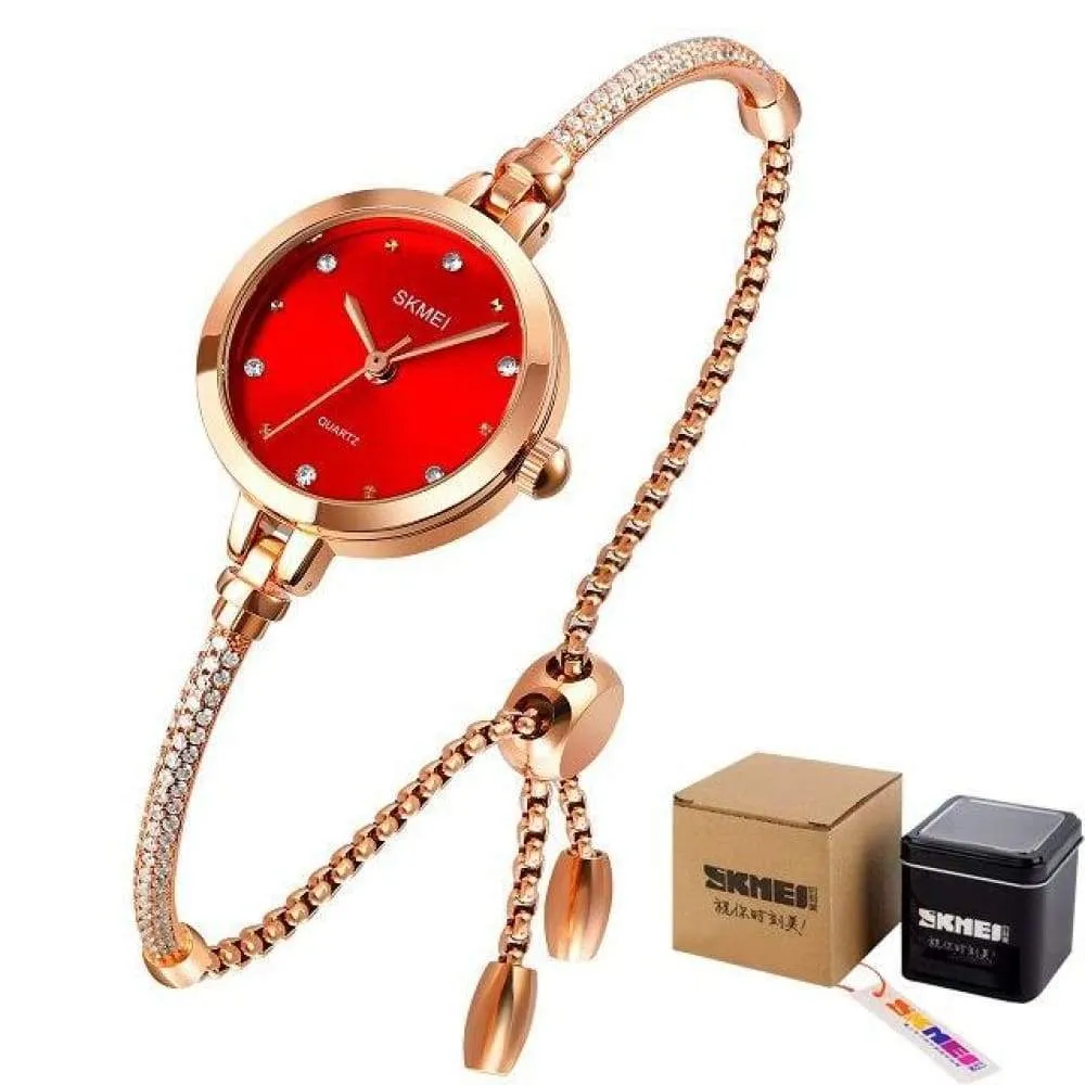 Bracelet Design Small Dial Wrist Watches for Women
