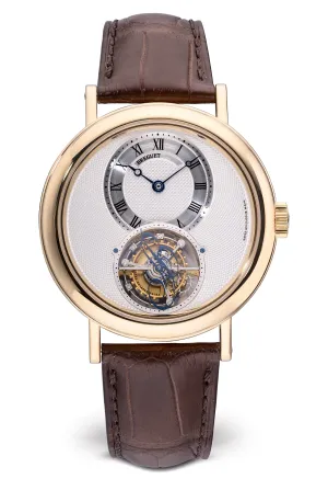 Breguet Tourbillon Classique 18K Yellow Gold Mens Watch