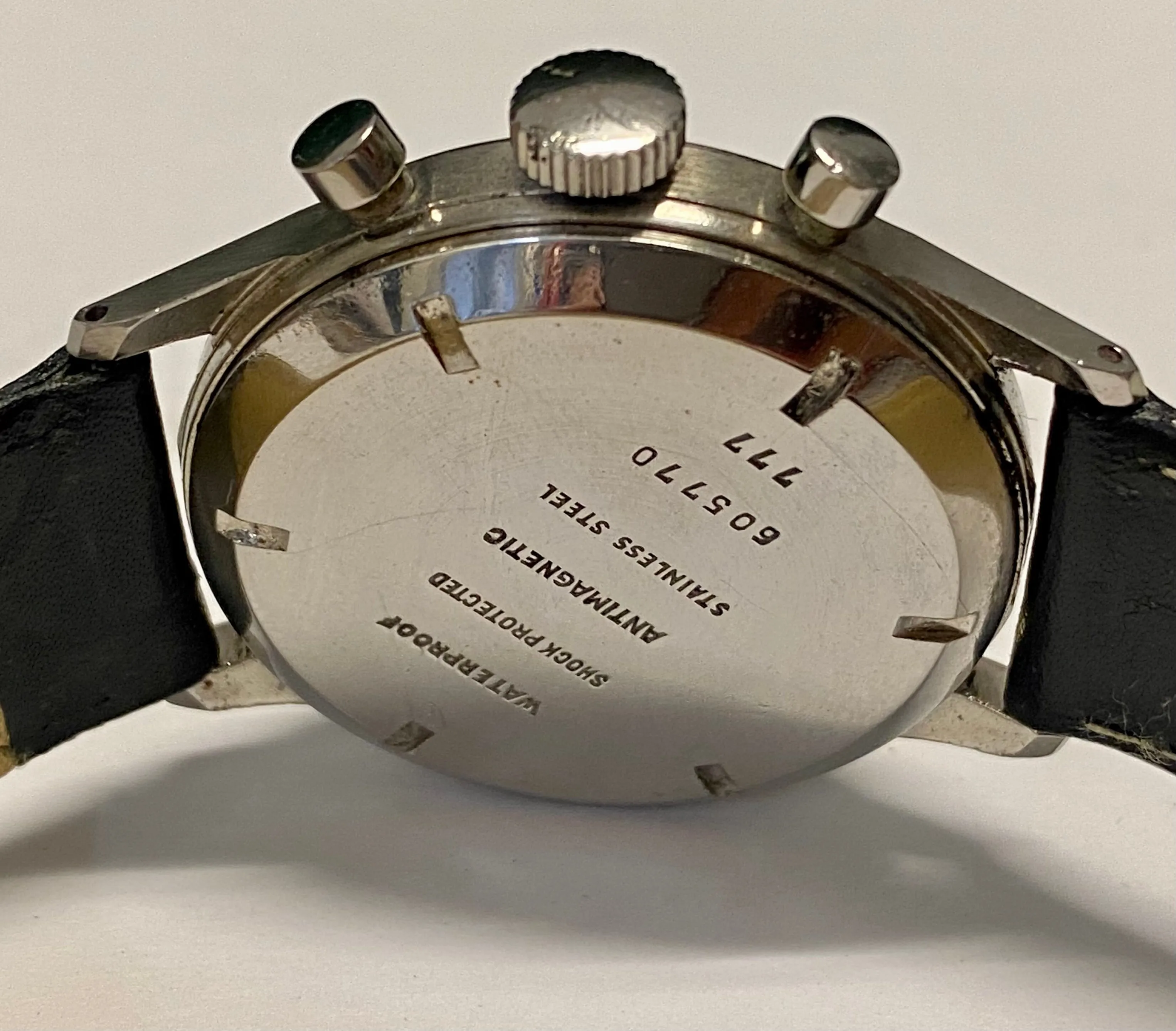 BREITLING Chronograph Circa 1940's Stainless Steel Mechanical - $35K APR w/ COA!