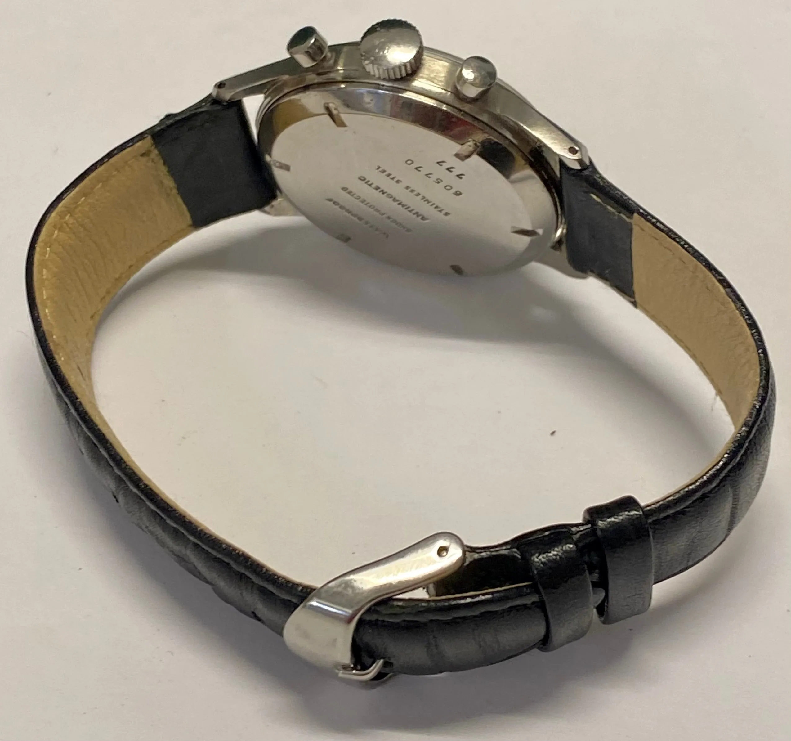 BREITLING Chronograph Circa 1940's Stainless Steel Mechanical - $35K APR w/ COA!