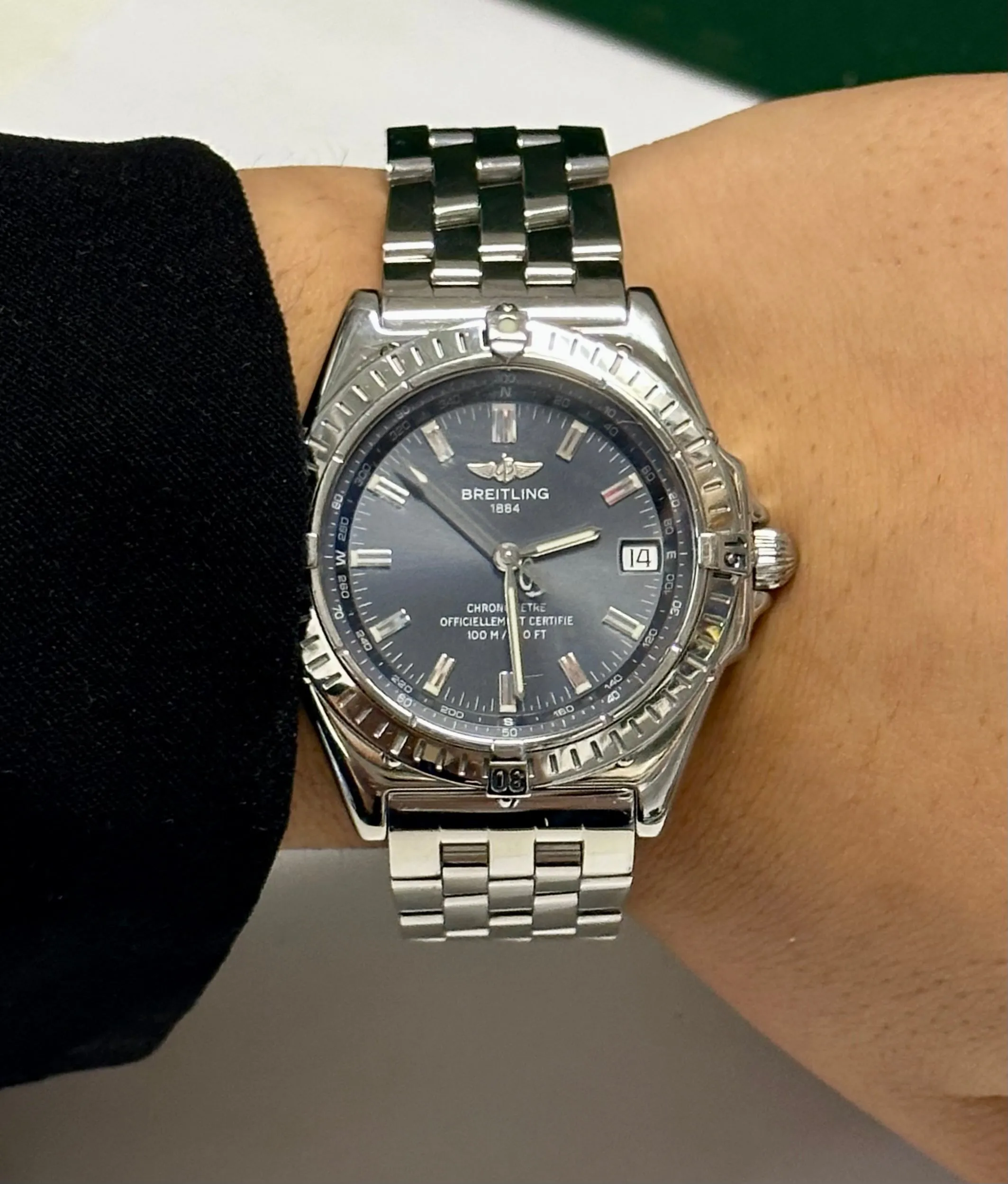 BREITLING Chronometre Stainless Steel Automatic Wristwatch  - $13K APR w/ COA!!!