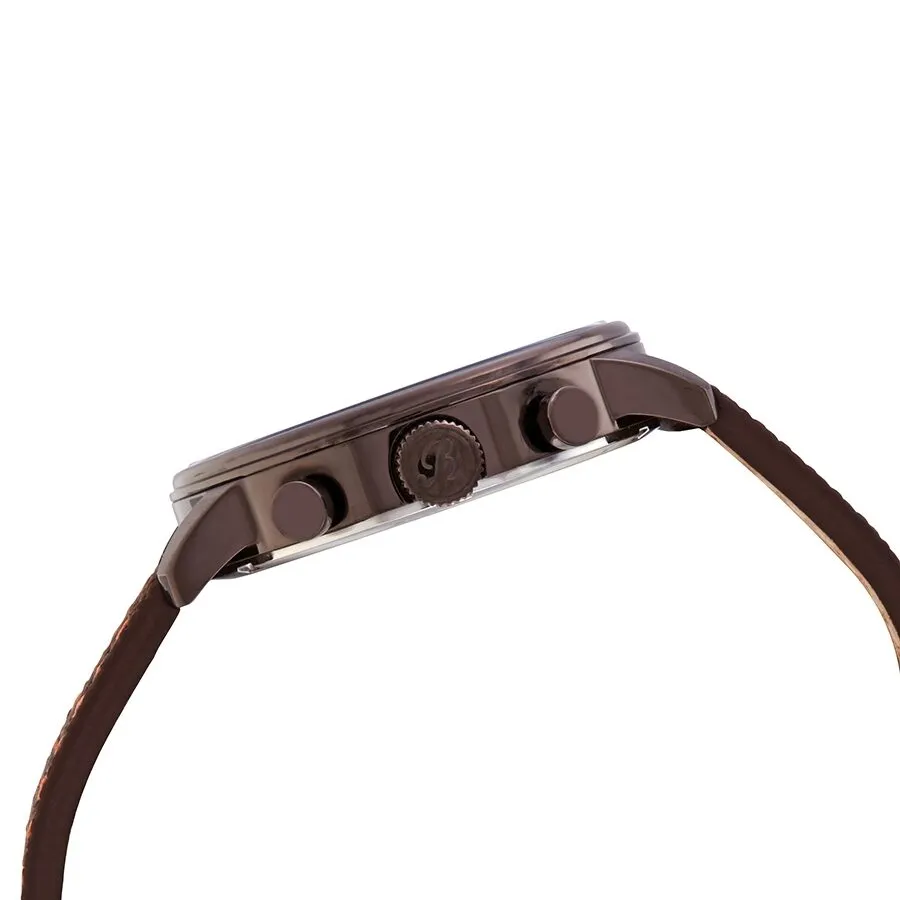 Brooklyn Watch Co. Greenpoint Quartz Brown Dial Men's Watch 8125Q3