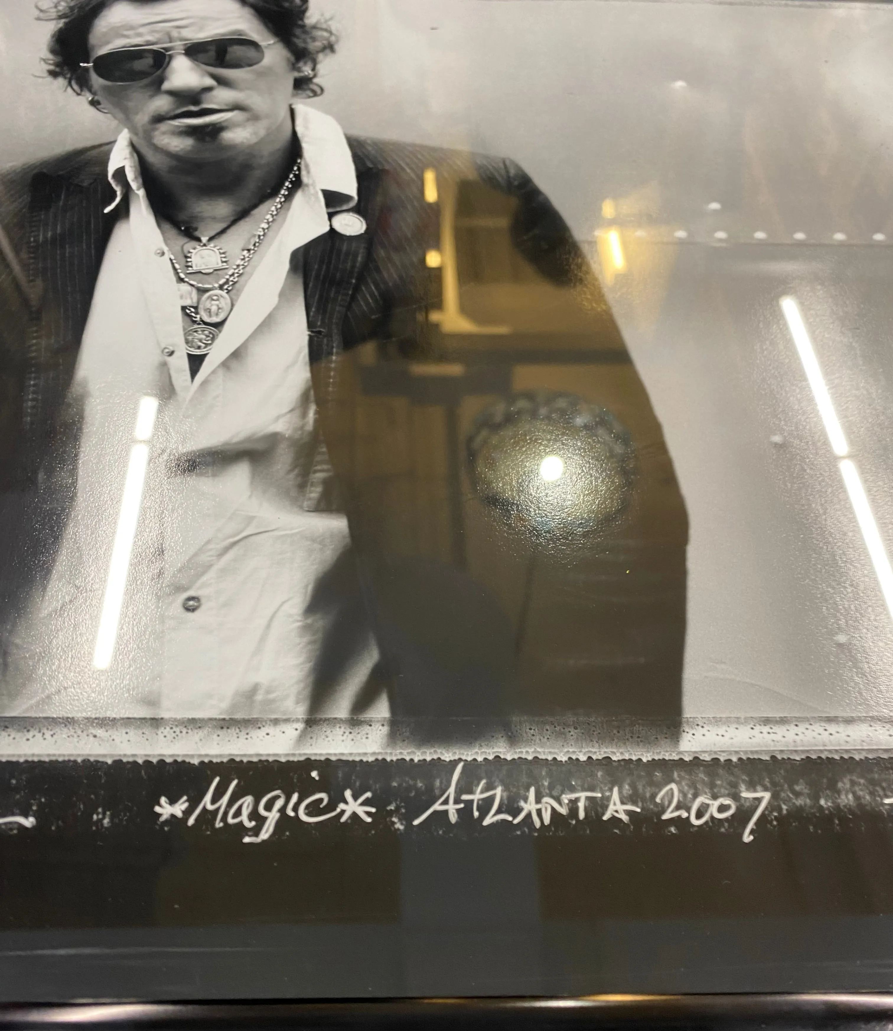BRUCE SPRINGSTEEN PHOTOGRAPH PRINT IN B&W FROM DANNY CLINCH- $6K APR w/ CoA!