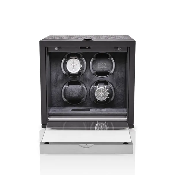 BUBEN & ZORWEG NEO 4 SPIKE BLACK LEATHER