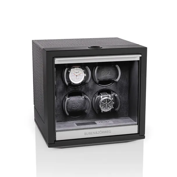 BUBEN & ZORWEG NEO 4 SPIKE BLACK LEATHER