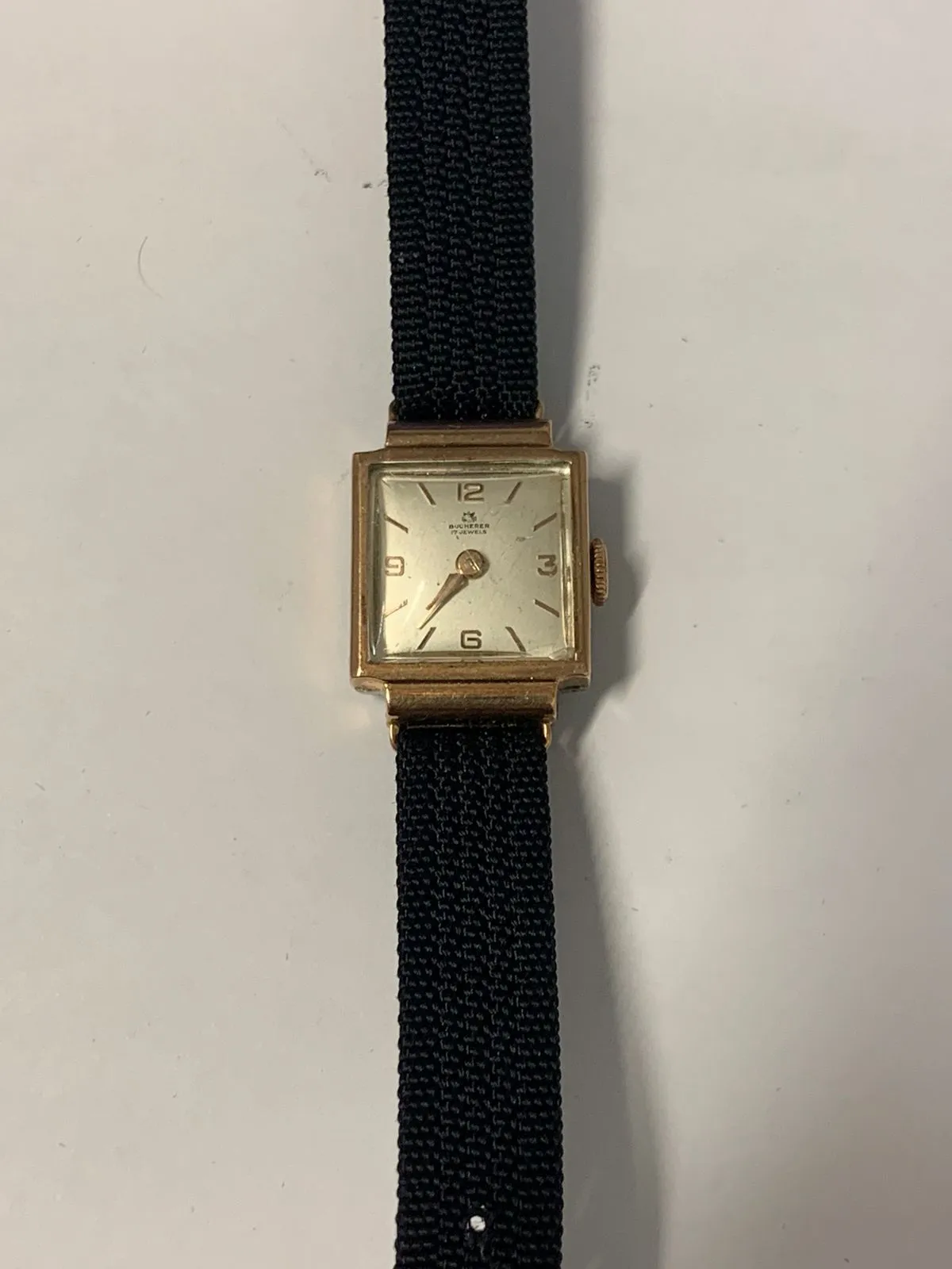 Bucherer Ladies Vintage 1940s Watch Rose Gold Case SS Back - $4K APR w COA!