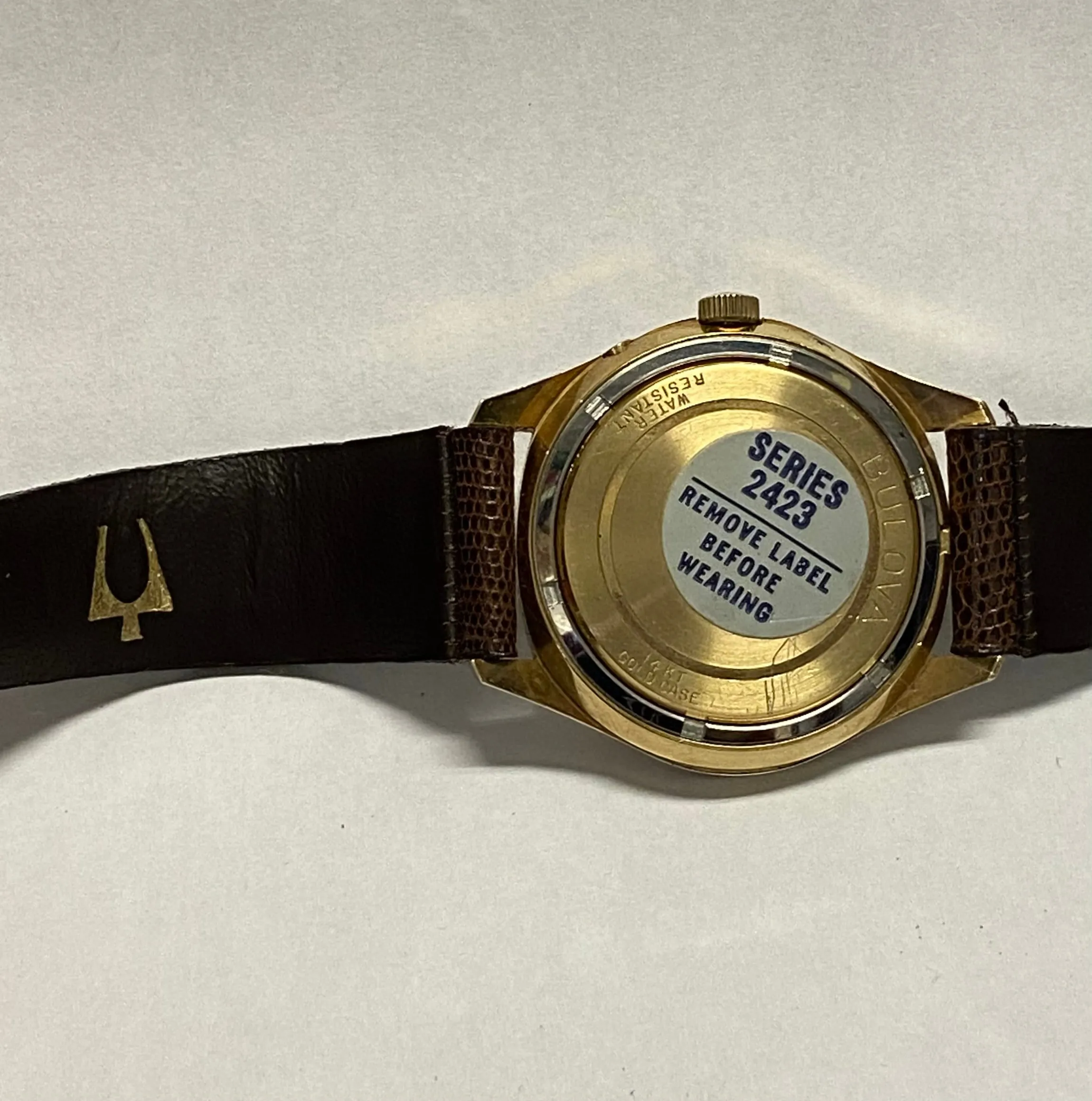 BULOVA Accutron Solid Gold Octagonal Case C.1960's Men's Watch- $10K APR w/ COA!