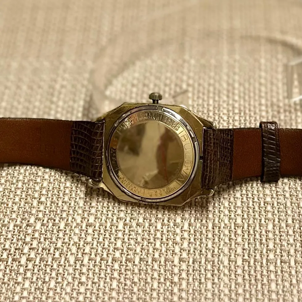 Bulova c. 1950's Selfwinding w/ Florentine Gold Case Men's Watch-$6K APR w/ COA!