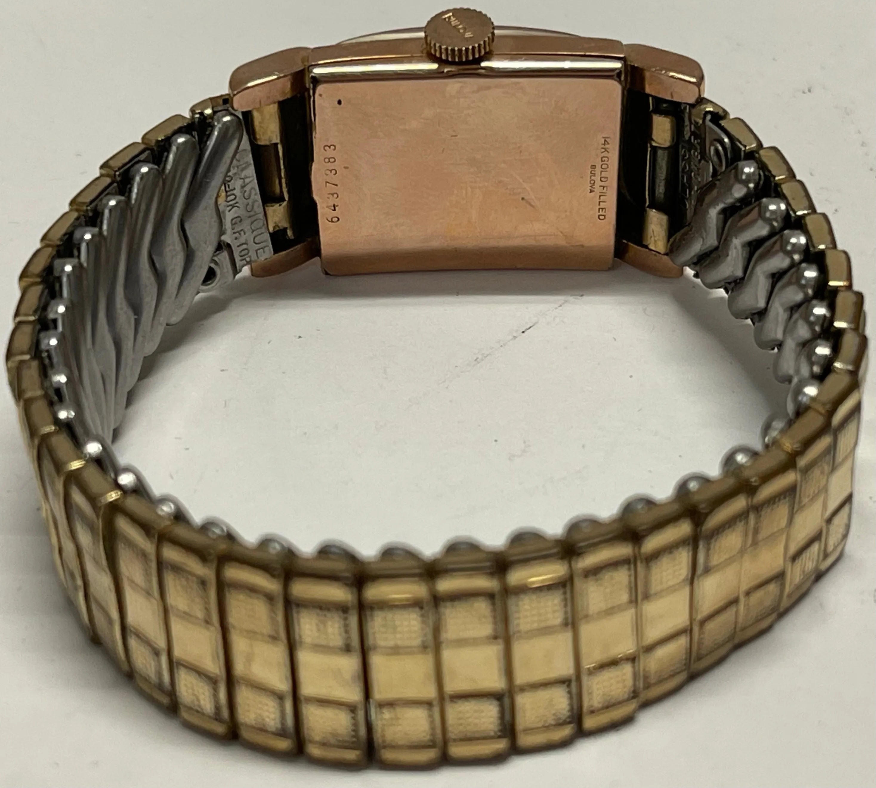 BULOVA Rose Gold Tone Beautiful Vintage w/ Special Lugs Design - $6K APR w/ COA!