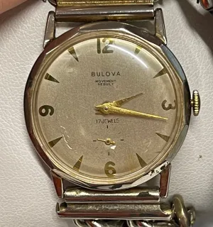 BULOVA Uncommon Rebuilt Vintage 1940's Collector's Gem Watch - $6K APR w/ COA!!!