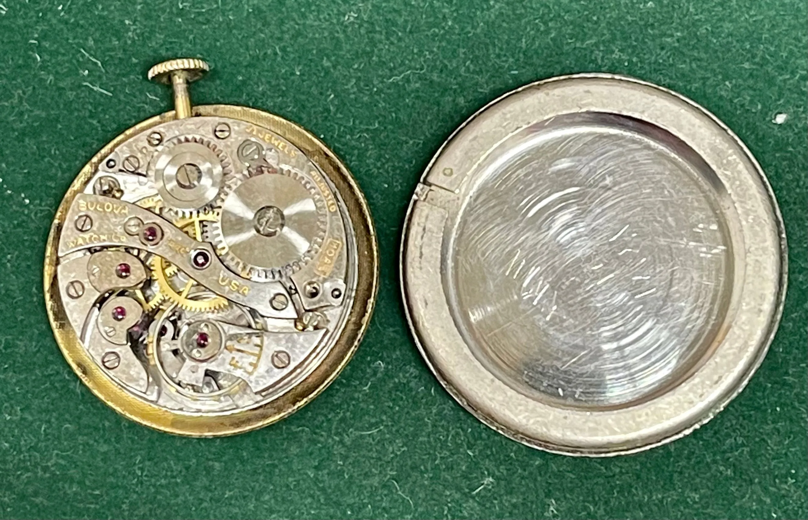 BULOVA Uncommon Rebuilt Vintage 1940's Collector's Gem Watch - $6K APR w/ COA!!!