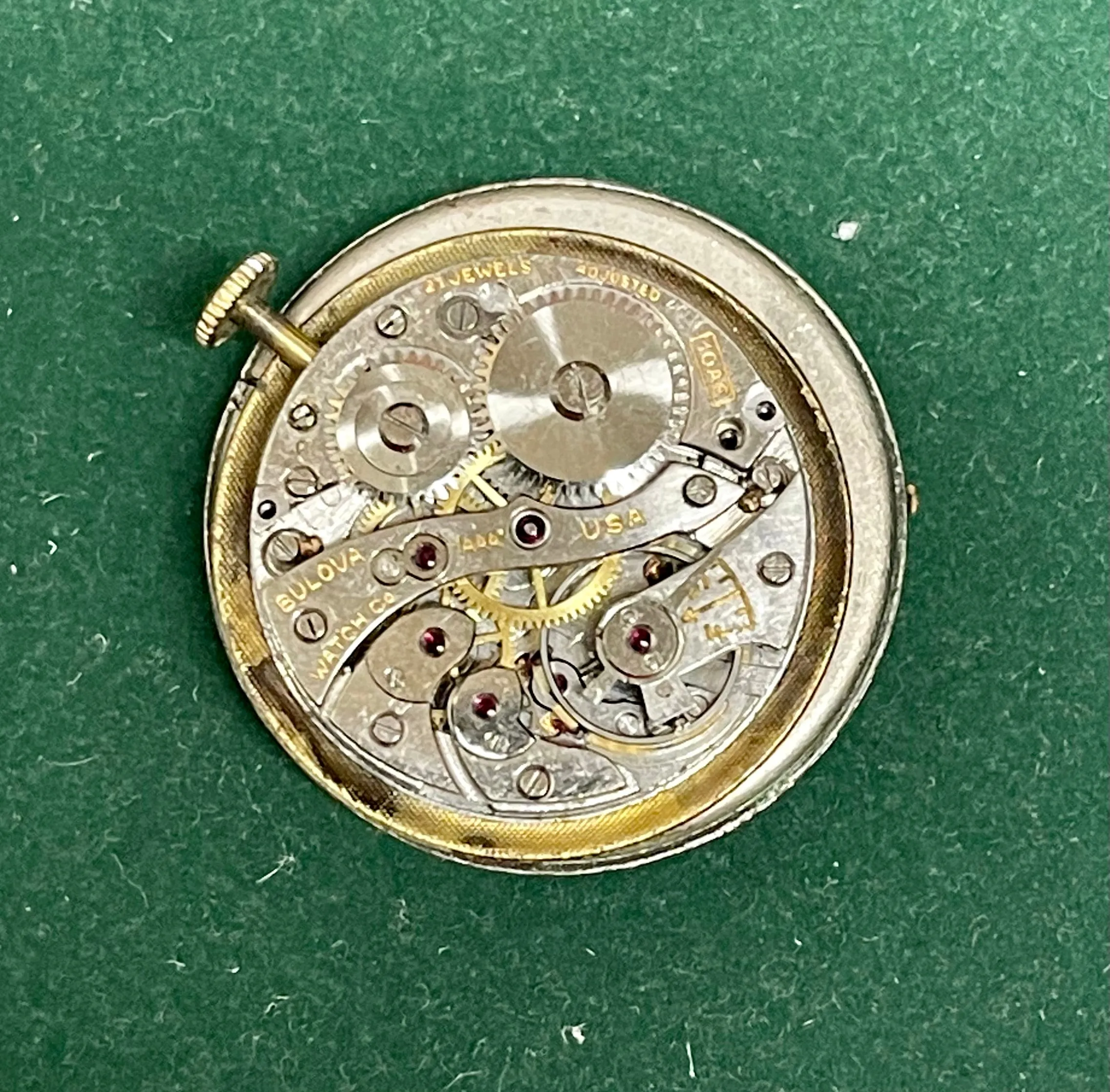 BULOVA Uncommon Rebuilt Vintage 1940's Collector's Gem Watch - $6K APR w/ COA!!!
