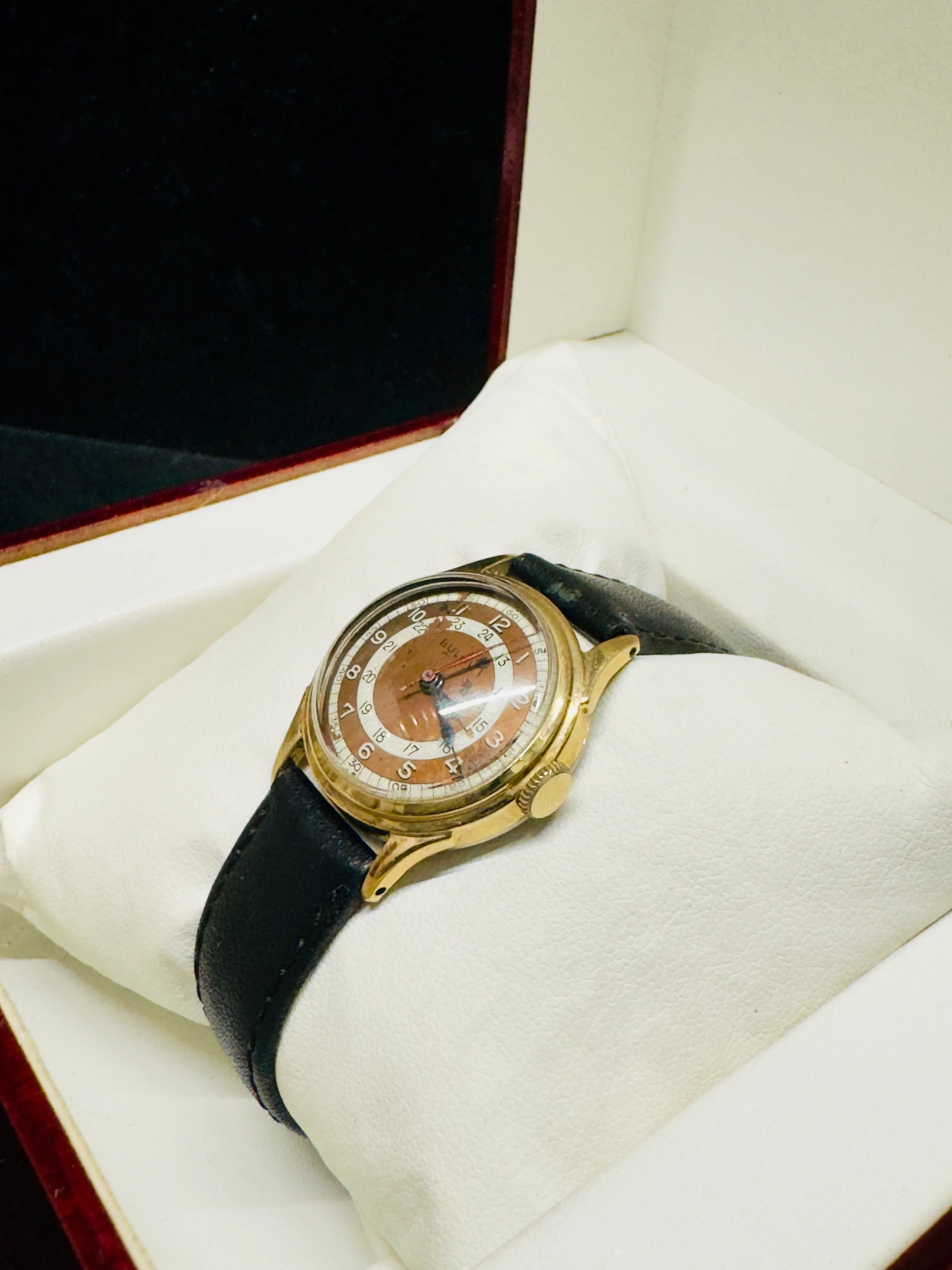 Bulova Vintage 1930's of a Small-Size Rolex Style Gold Tone - $6K APR w/ COA!!!
