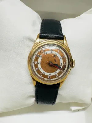 Bulova Vintage 1930's of a Small-Size Rolex Style Gold Tone - $6K APR w/ COA!!!