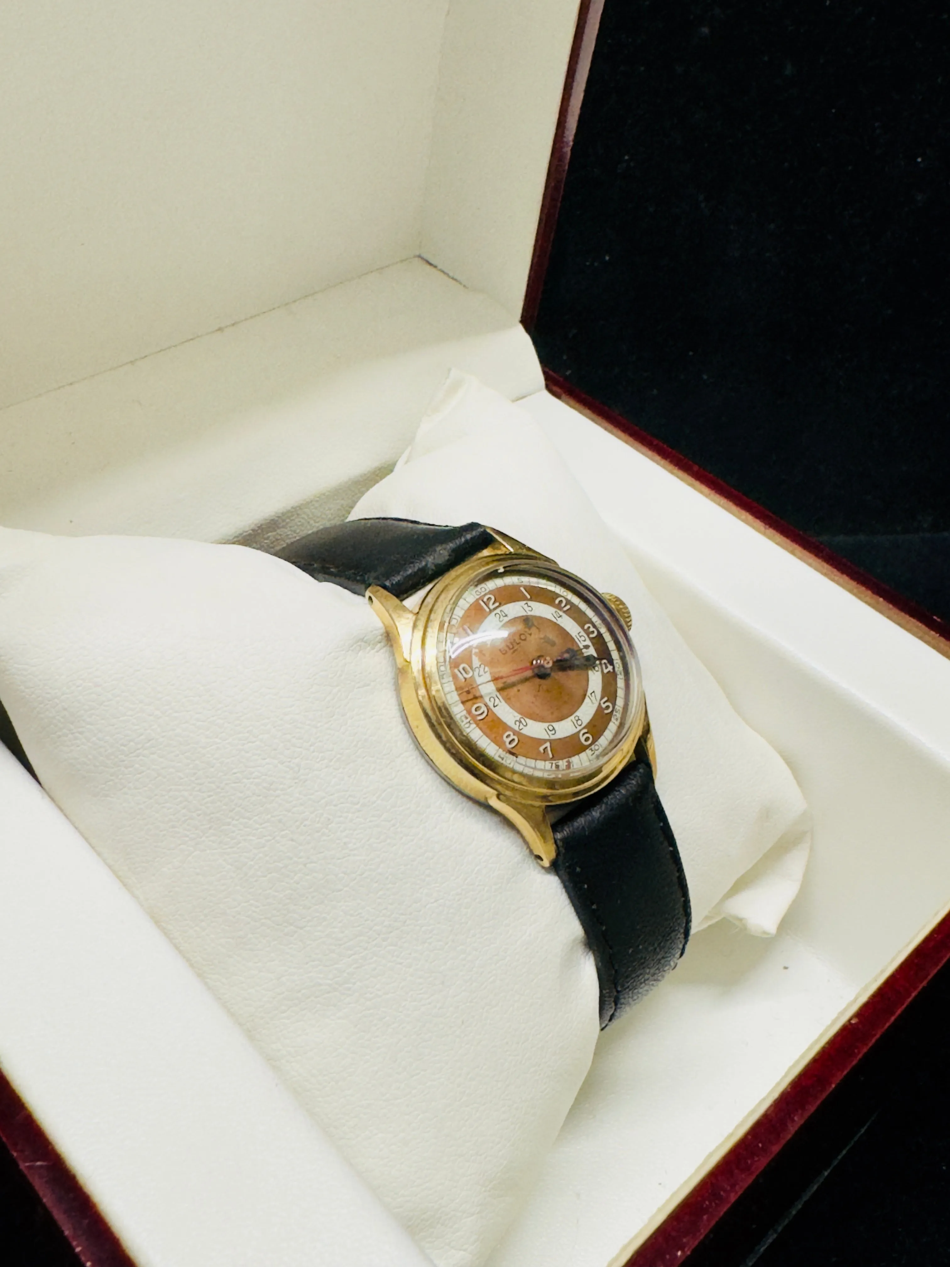 Bulova Vintage 1930's of a Small-Size Rolex Style Gold Tone - $6K APR w/ COA!!!