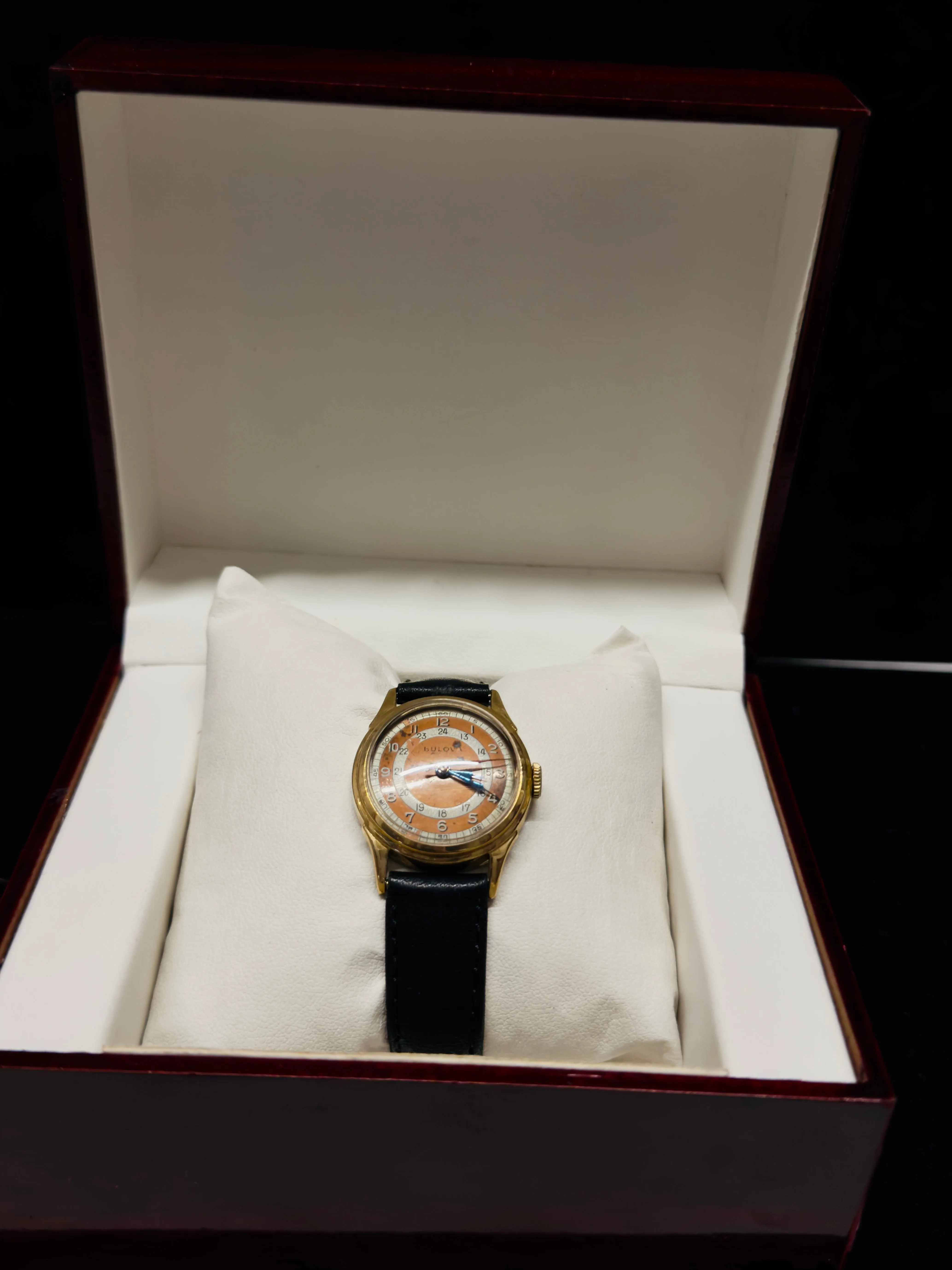 Bulova Vintage 1930's of a Small-Size Rolex Style Gold Tone - $6K APR w/ COA!!!