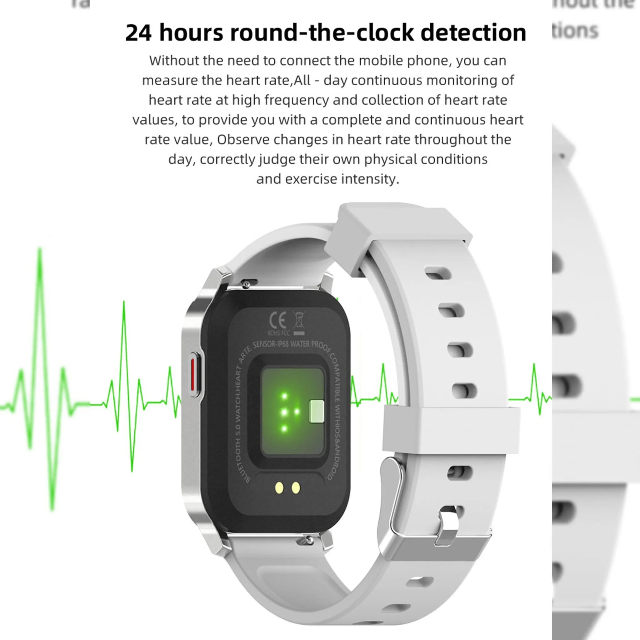 Business Chic Smartwatch Ultra Wide Angle of View All Day Personalize Reminder