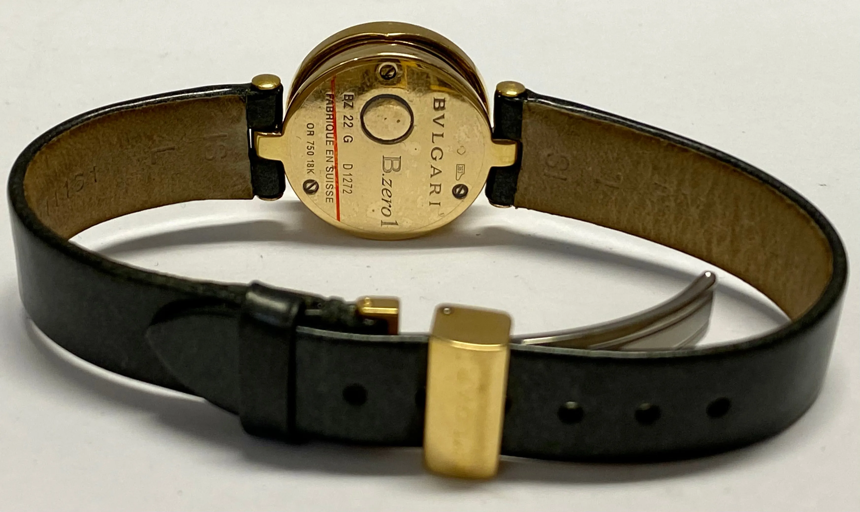 BVLGARI B. Zero I 18K Gold Special Edition Extra-Thick Watch - $16K APR w/ COA!!