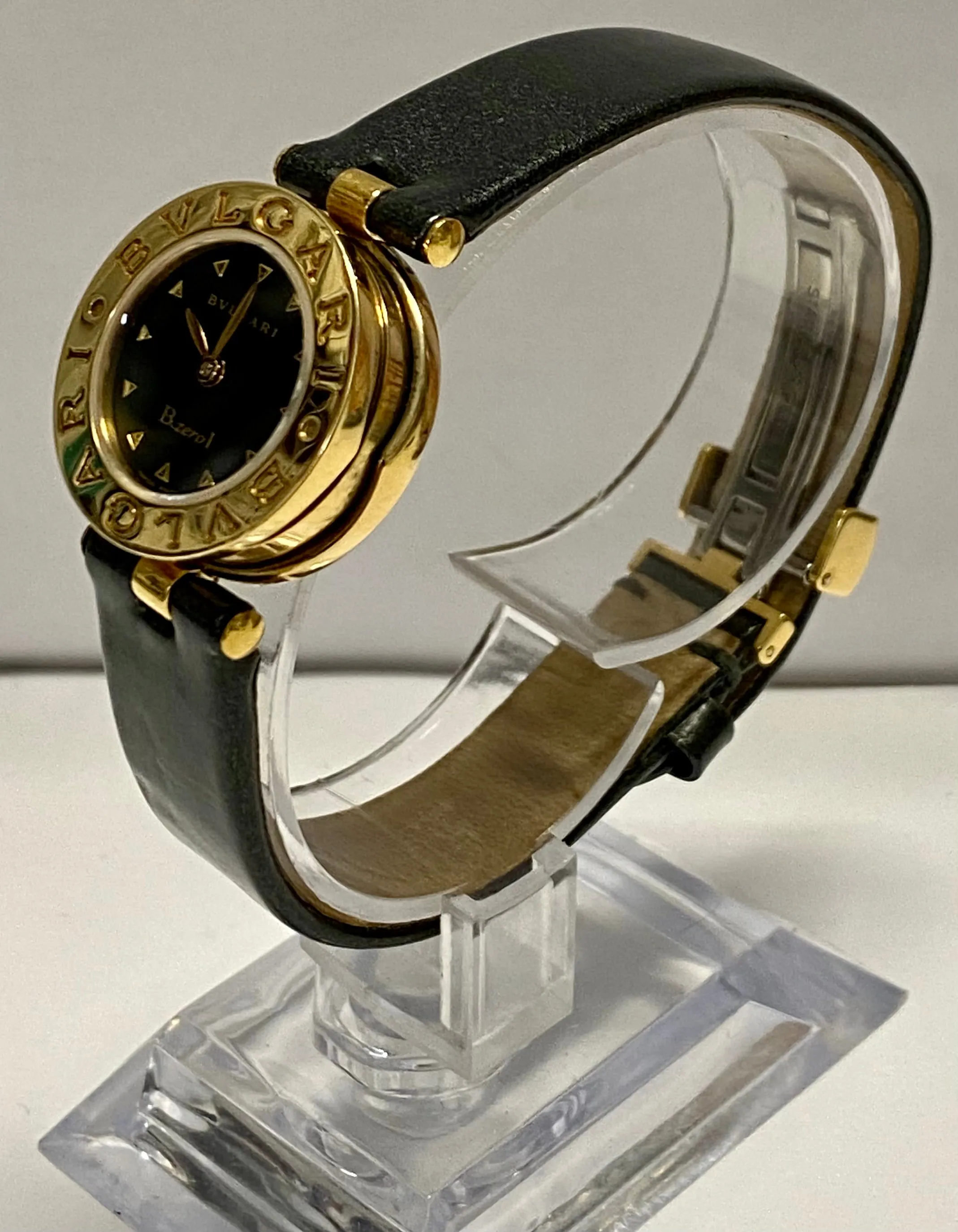 BVLGARI B. Zero I 18K Gold Special Edition Extra-Thick Watch - $16K APR w/ COA!!