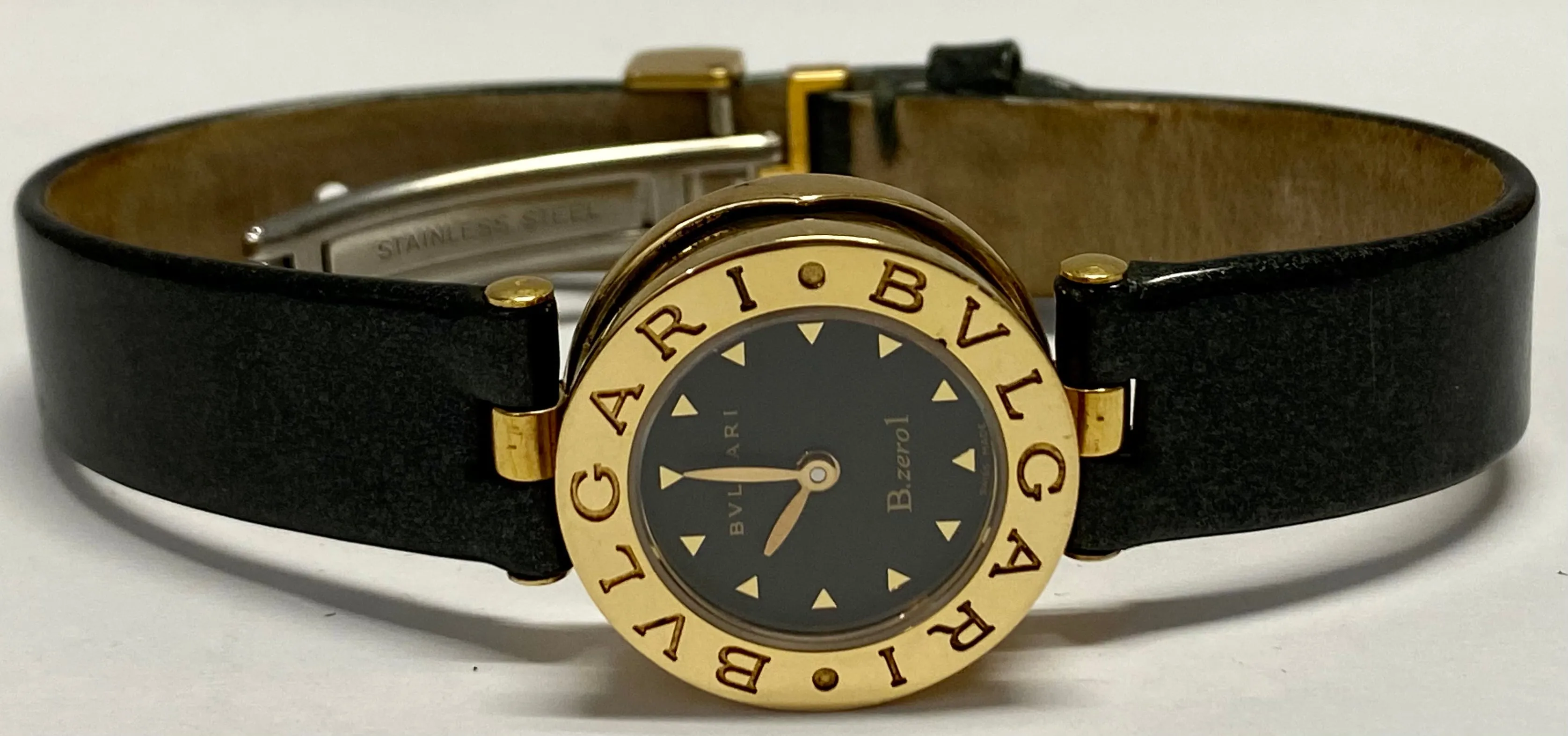 BVLGARI B. Zero I 18K Gold Special Edition Extra-Thick Watch - $16K APR w/ COA!!