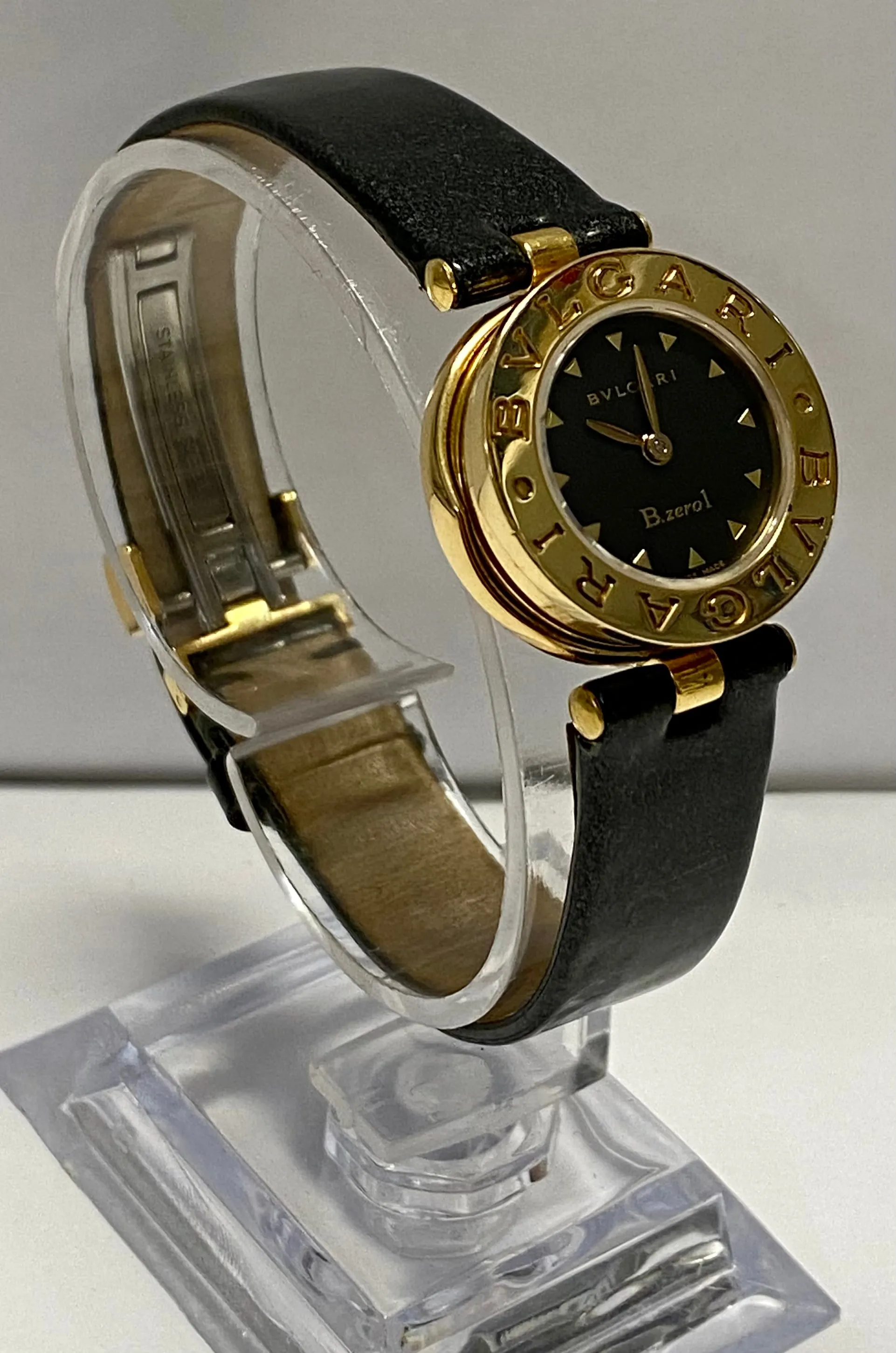 BVLGARI B. Zero I 18K Gold Special Edition Extra-Thick Watch - $16K APR w/ COA!!