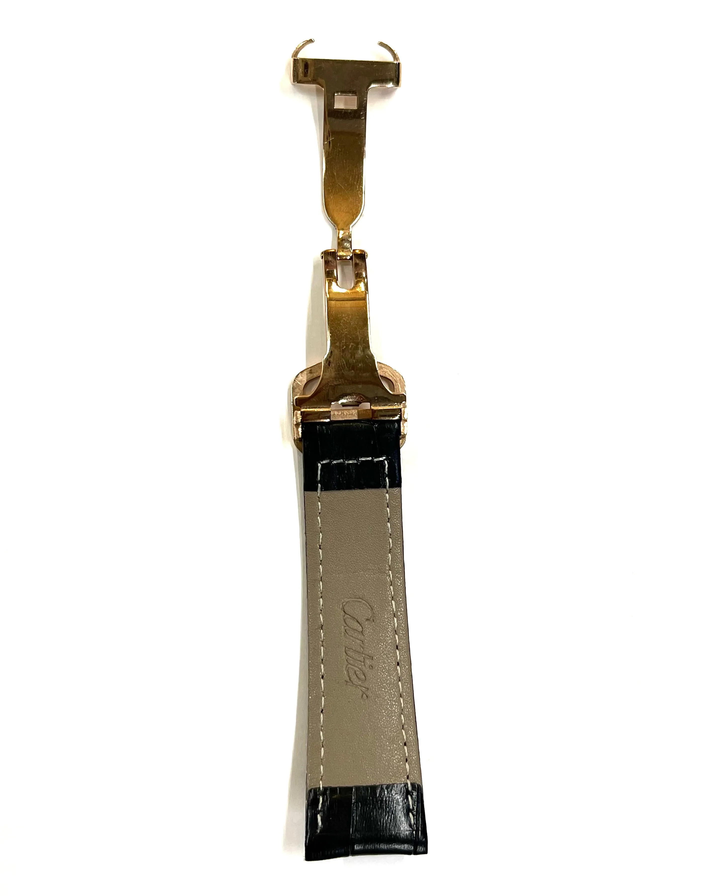 Cartier 18K Gold Tone Plated Deployment Buckle - $4K APR VALUE w/ C