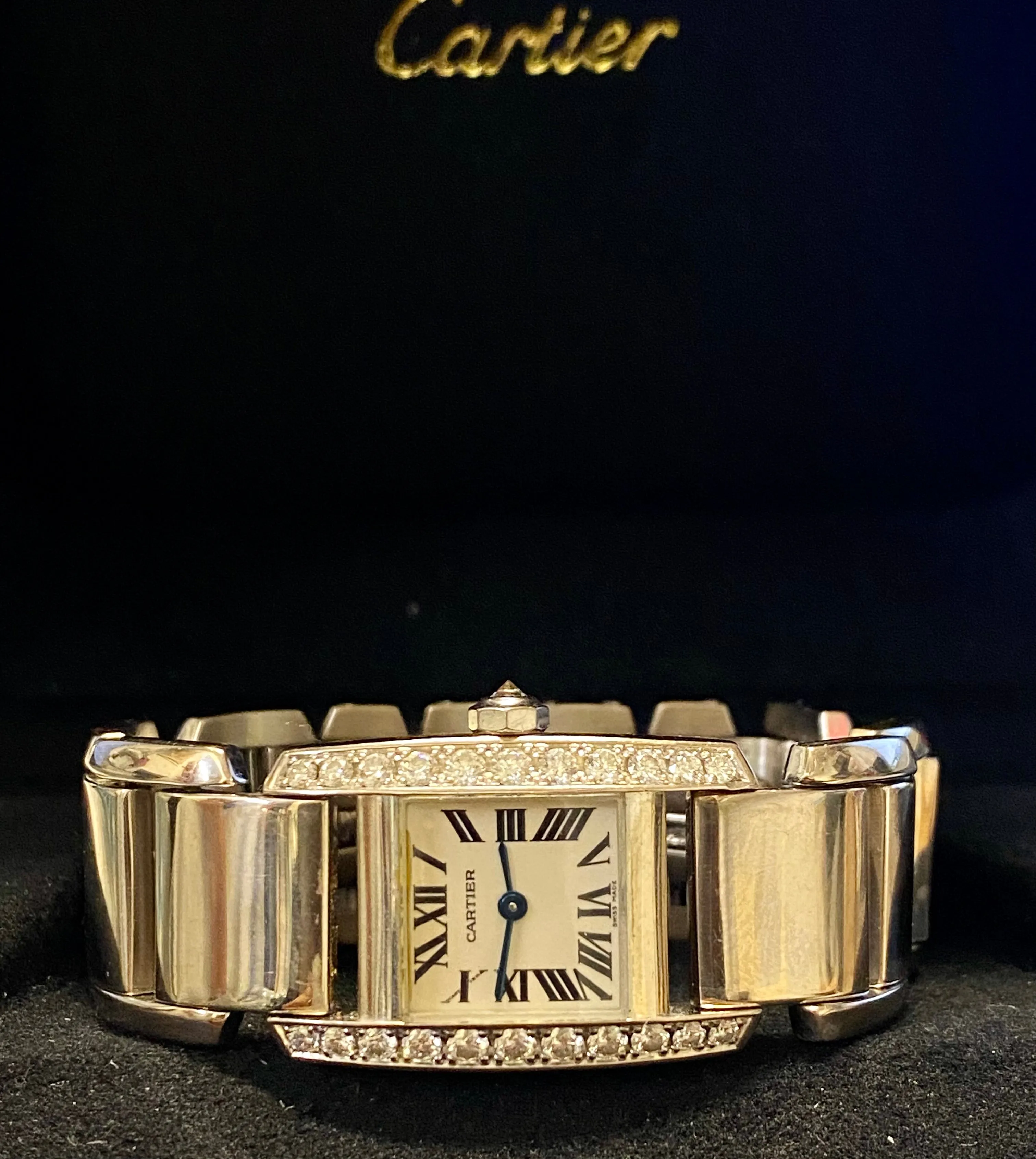 CARTIER 18K White Gold 23 Diamonds Circa 2000's Wristwatch - $70K APR w/ COA!!!!