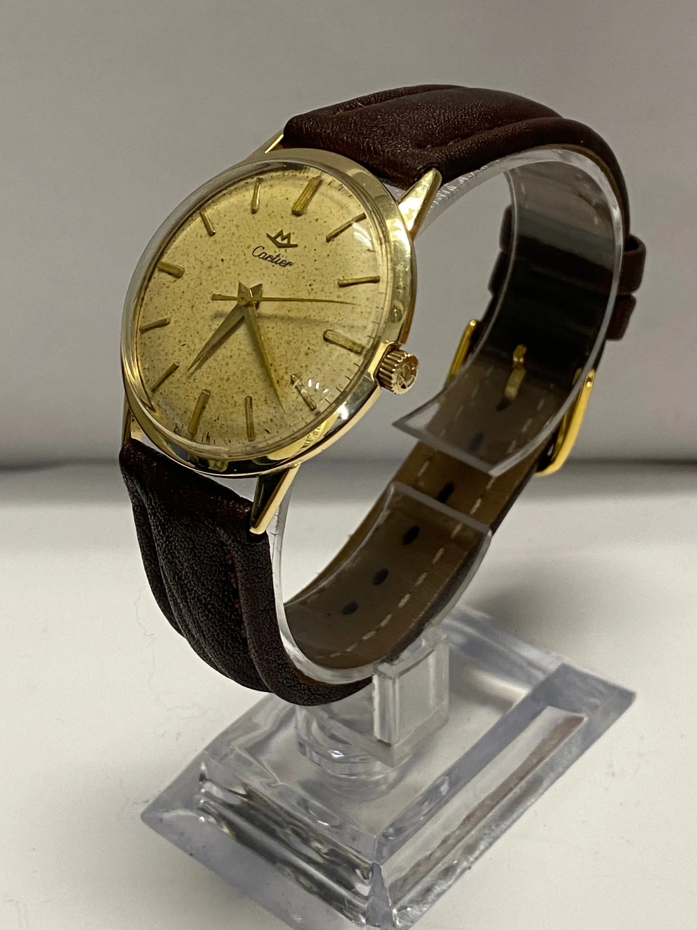CARTIER Co-Branded By Movado Solid Gold Vintage 1940's Watch - $30K APR w/ COA!